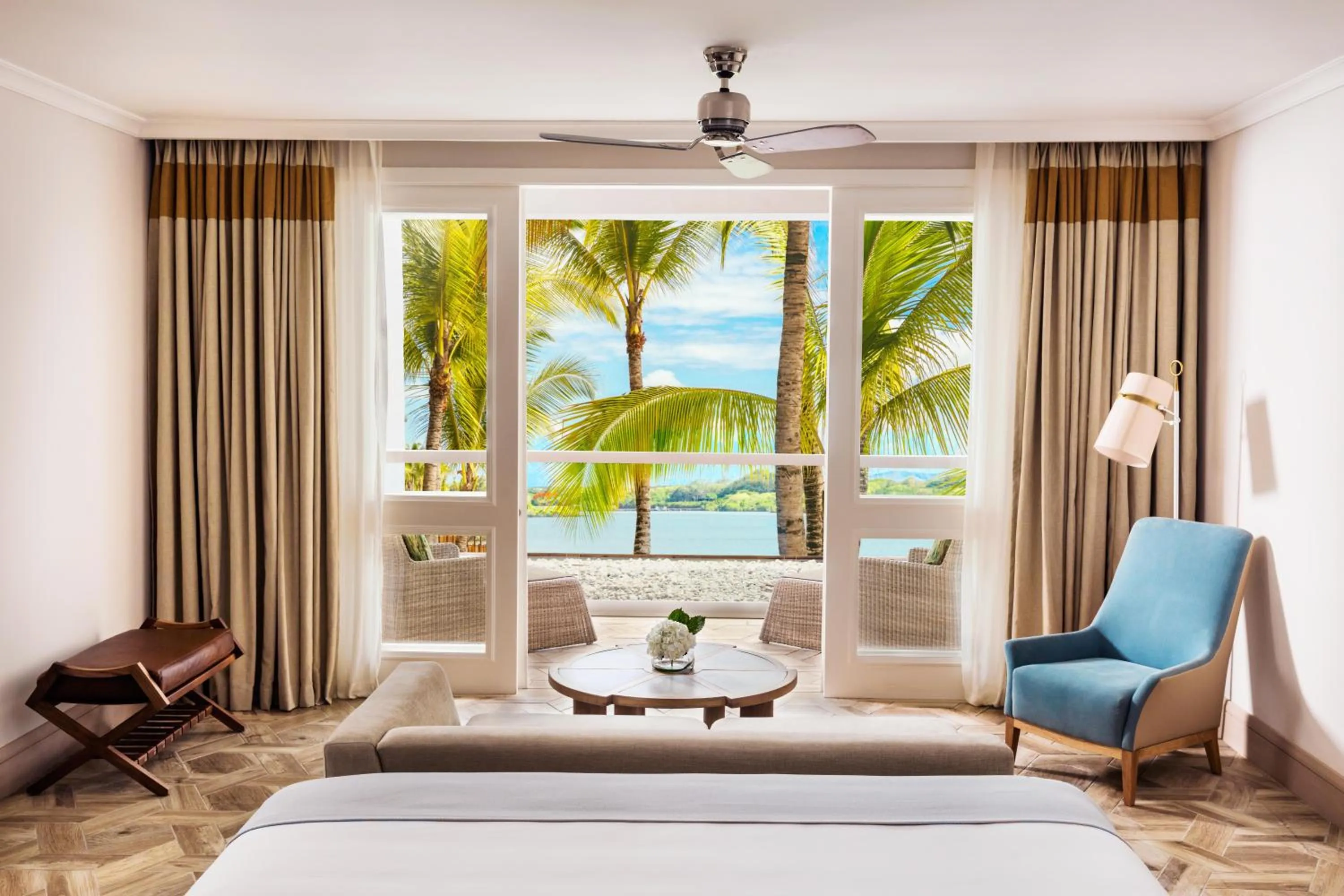 Bed in One&Only Le Saint Géran, Mauritius