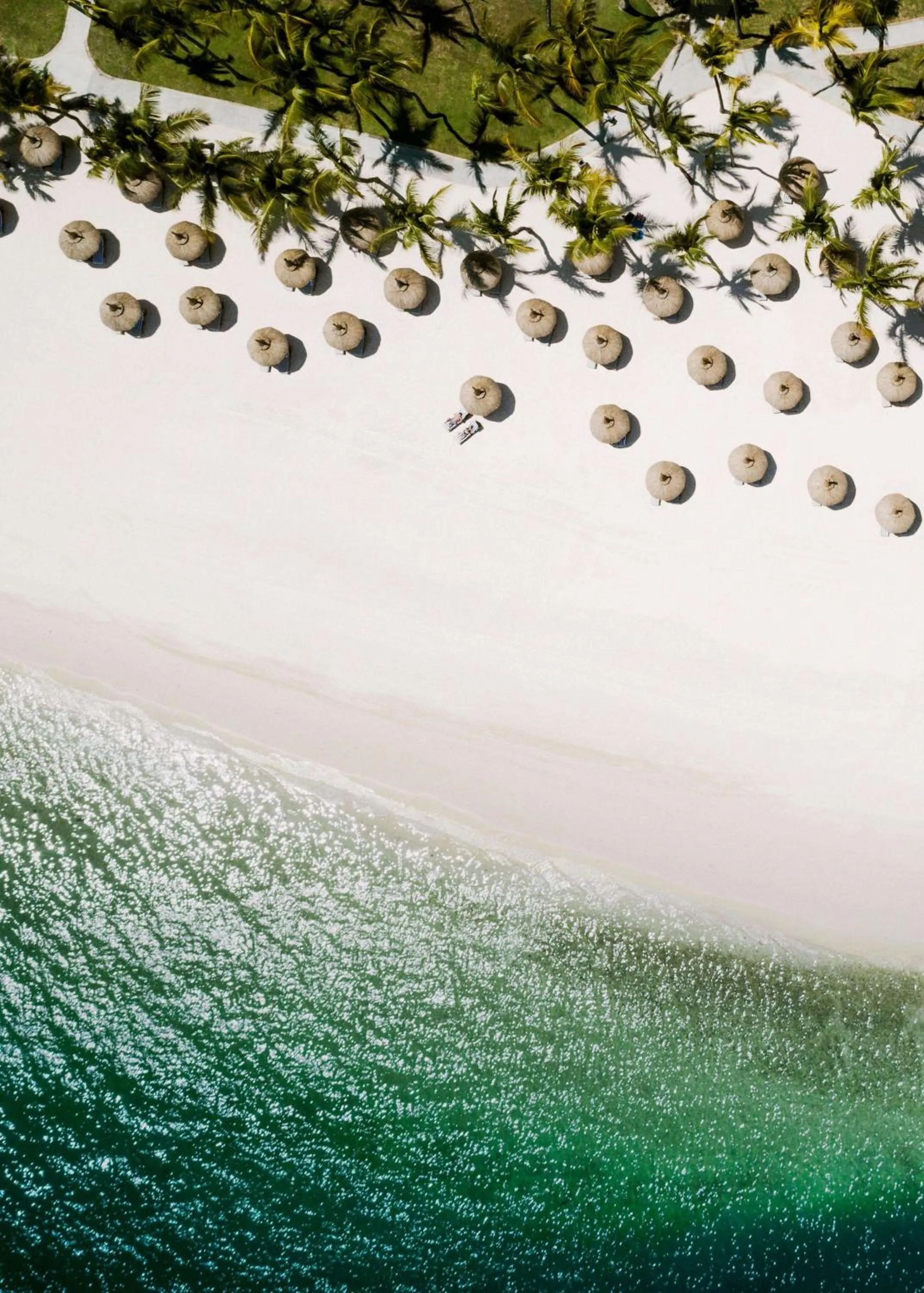 Beach in One&Only Le Saint Géran, Mauritius