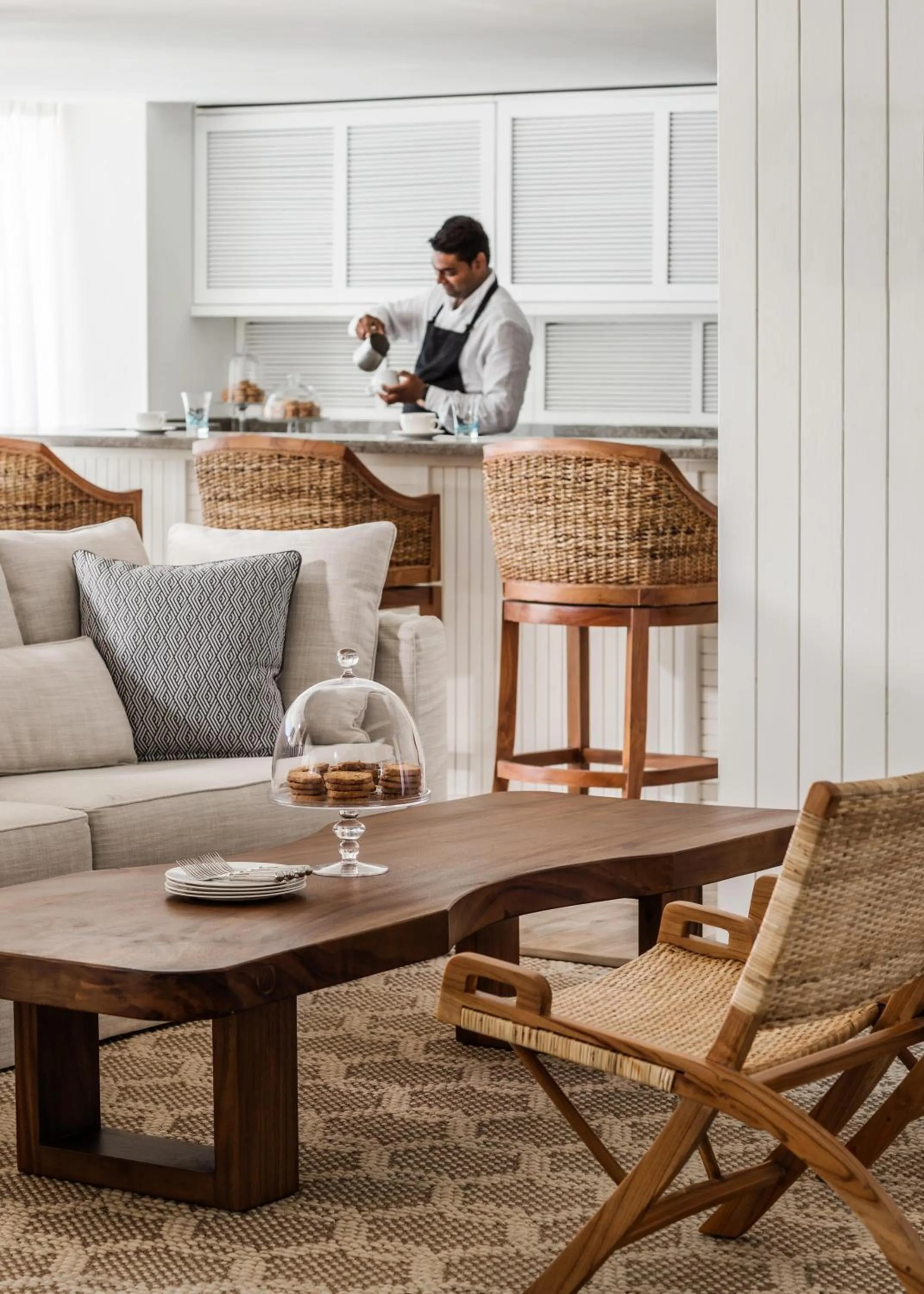 Lobby or reception in One&Only Le Saint Géran, Mauritius