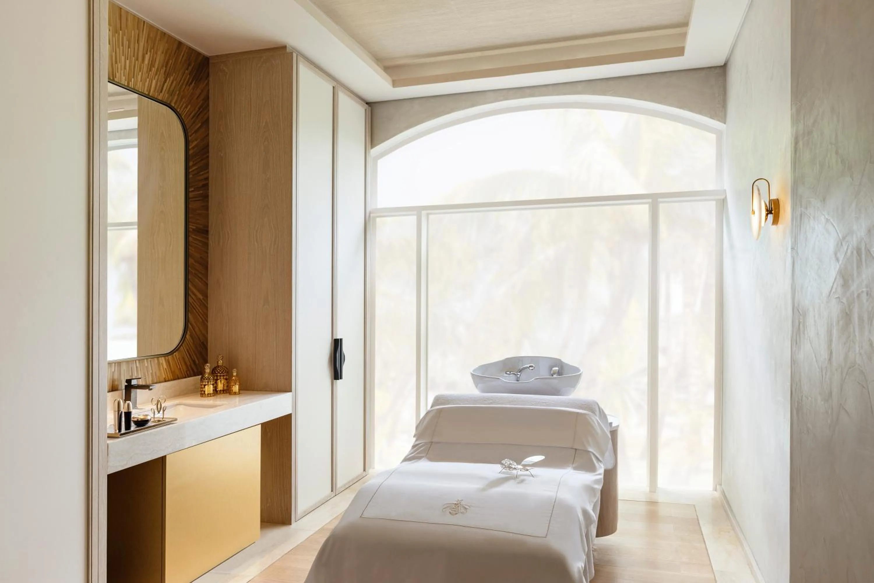 Spa and wellness centre/facilities, Bed in One&Only Le Saint Géran, Mauritius