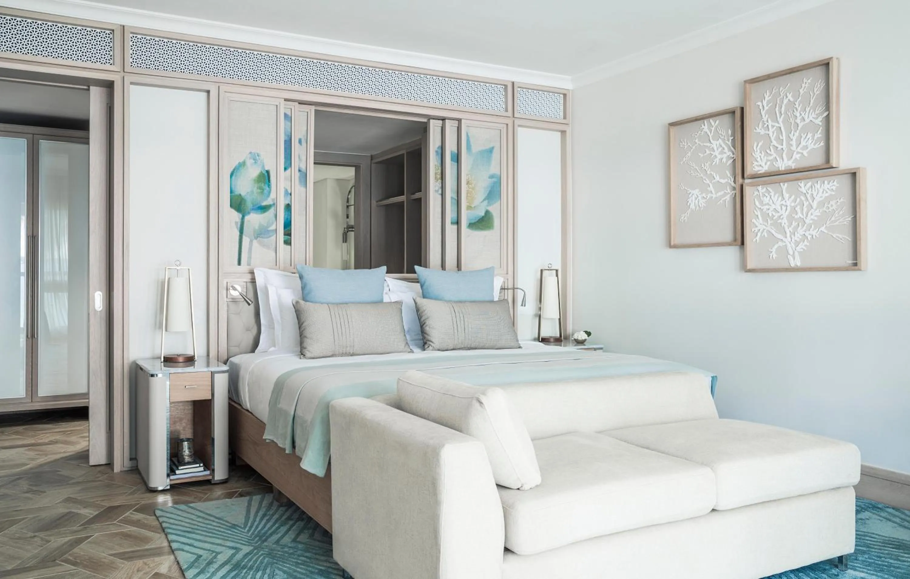 Bed in One&Only Le Saint Géran, Mauritius