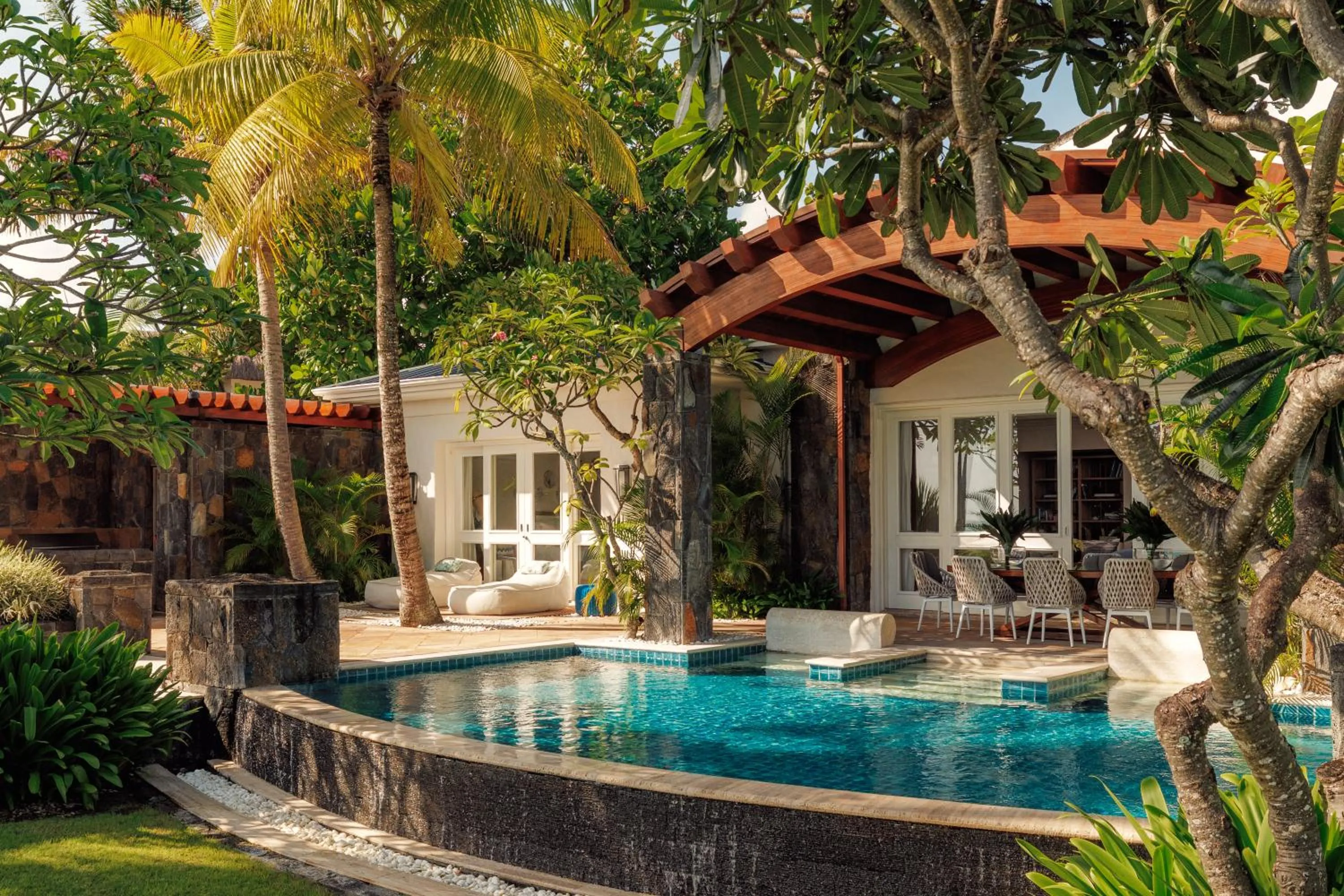 Property building in One&Only Le Saint Géran, Mauritius