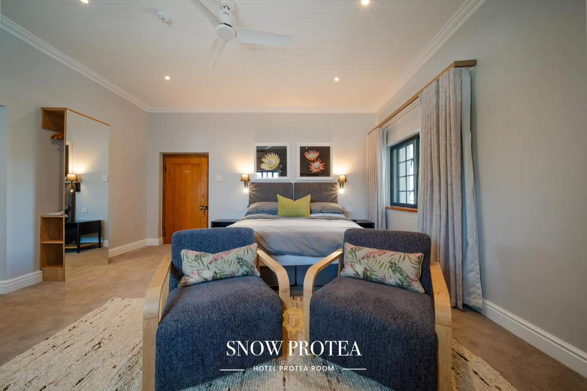 Bed in Tulbagh Boutique Heritage Hotel