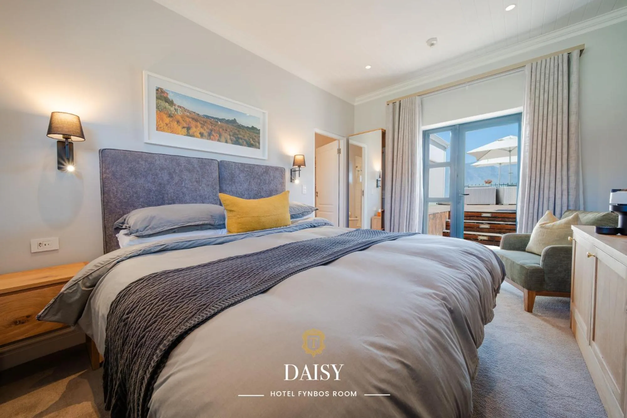 Bed in Tulbagh Boutique Heritage Hotel