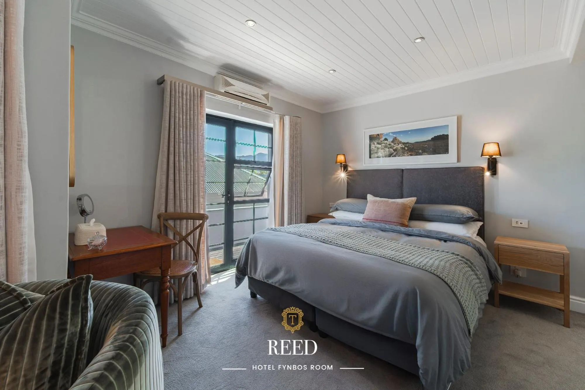 Bed in Tulbagh Boutique Heritage Hotel