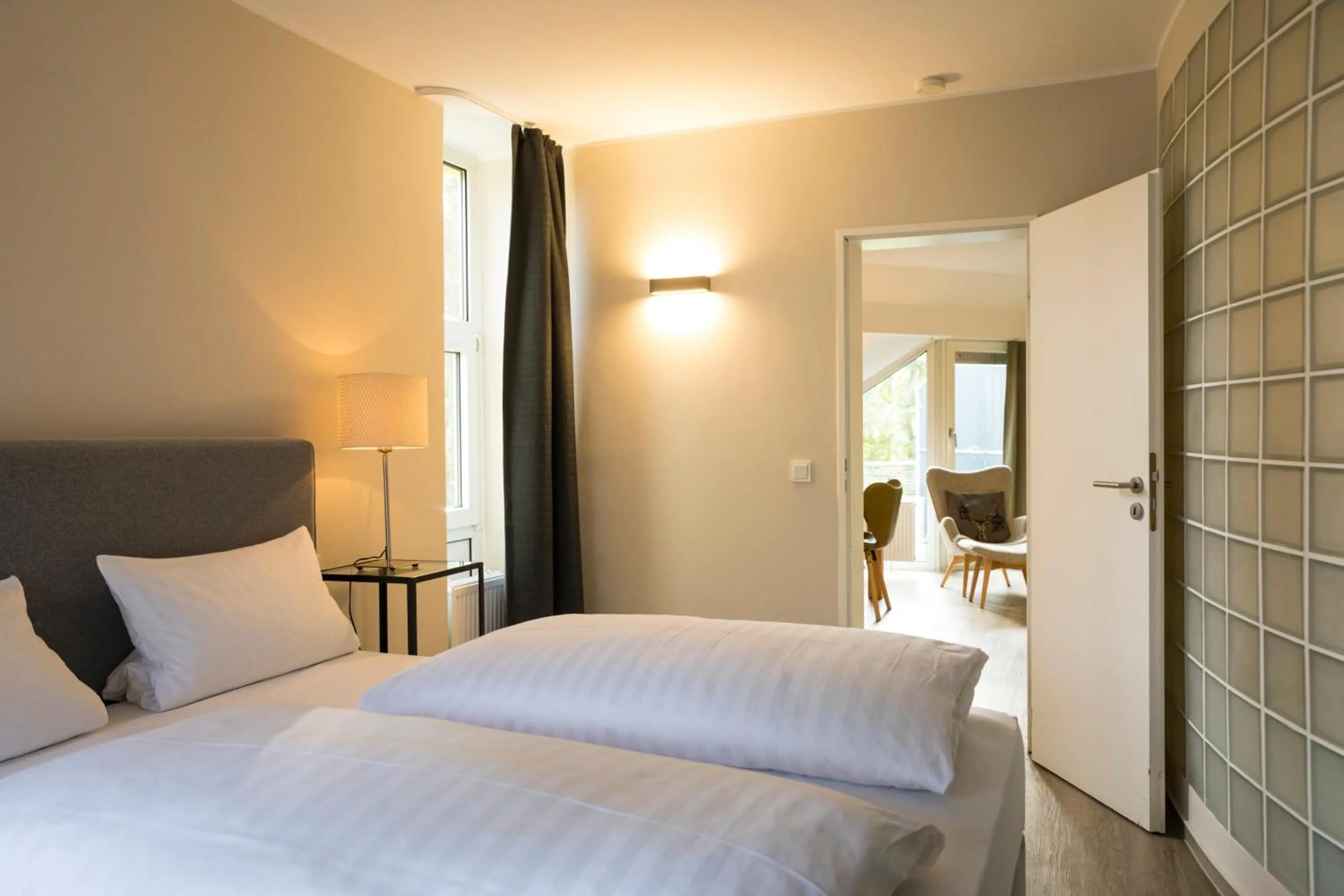 Bedroom, Bed in Wald & Golfhotel Lottental