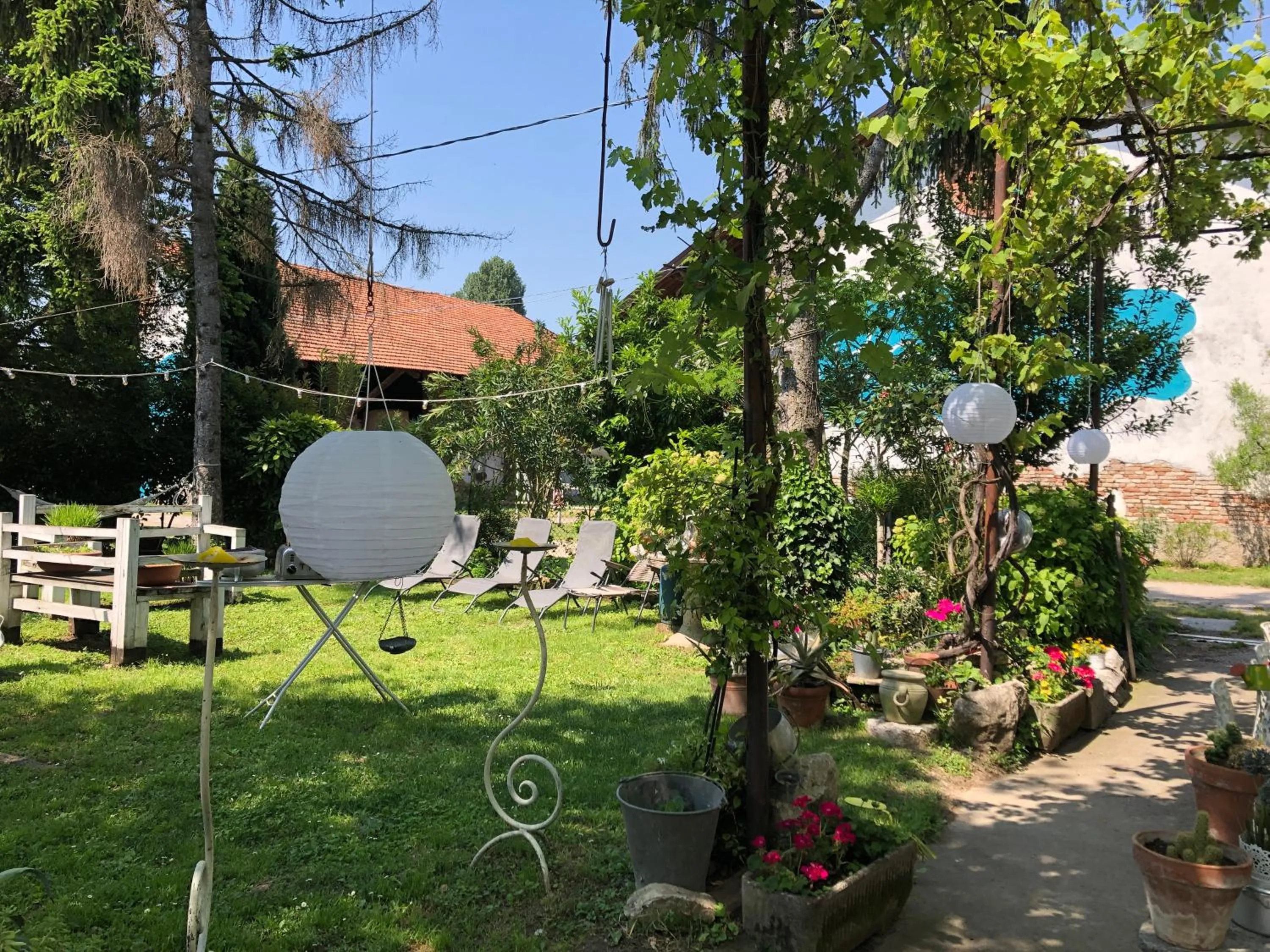 Patio in Agriturismo Beatilla