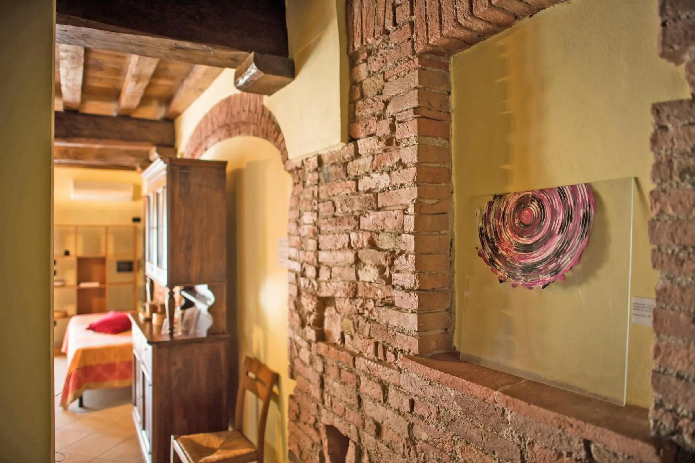 Decorative detail in Agriturismo Beatilla