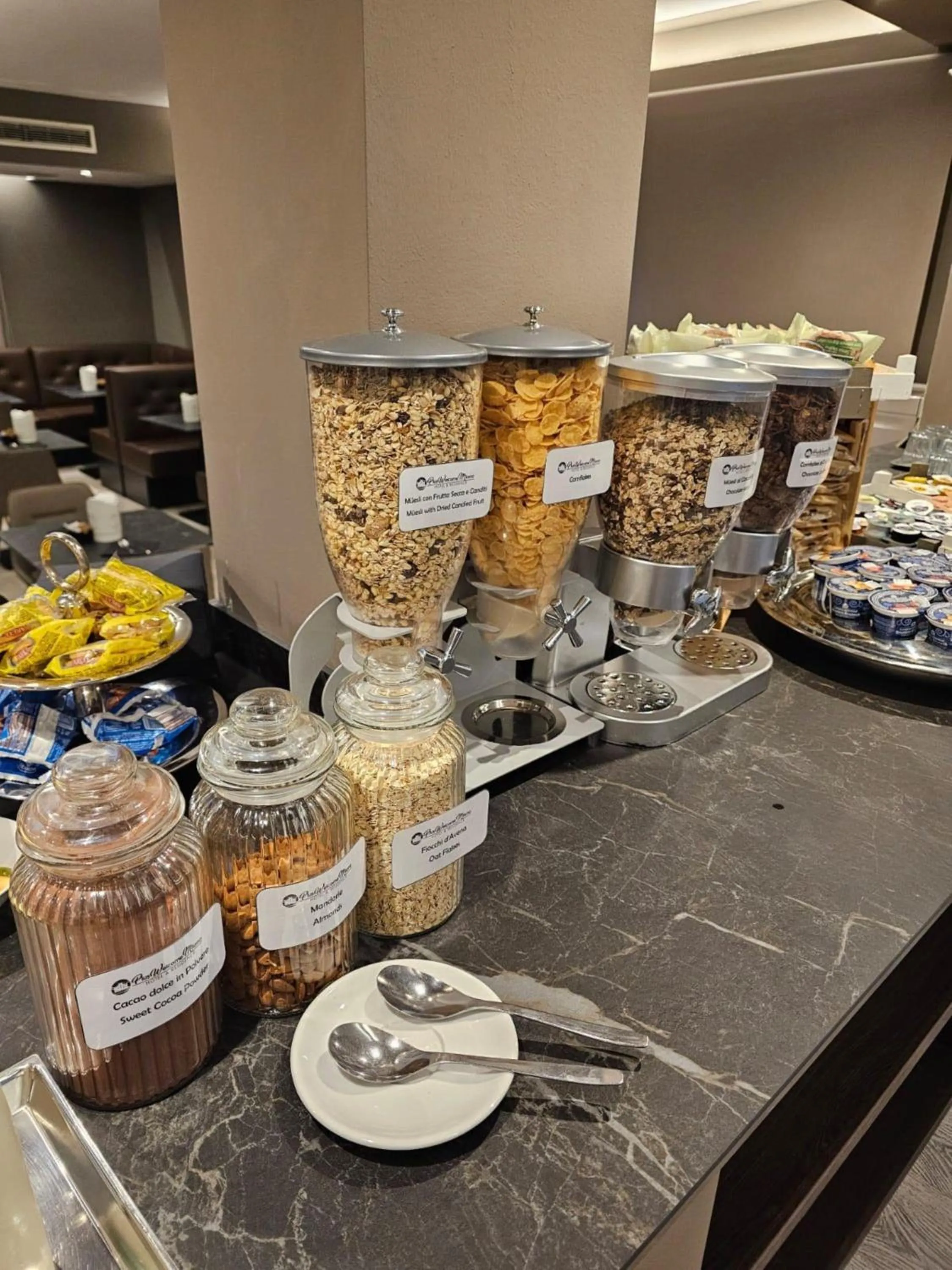 Food close-up in Plus Welcome Milano