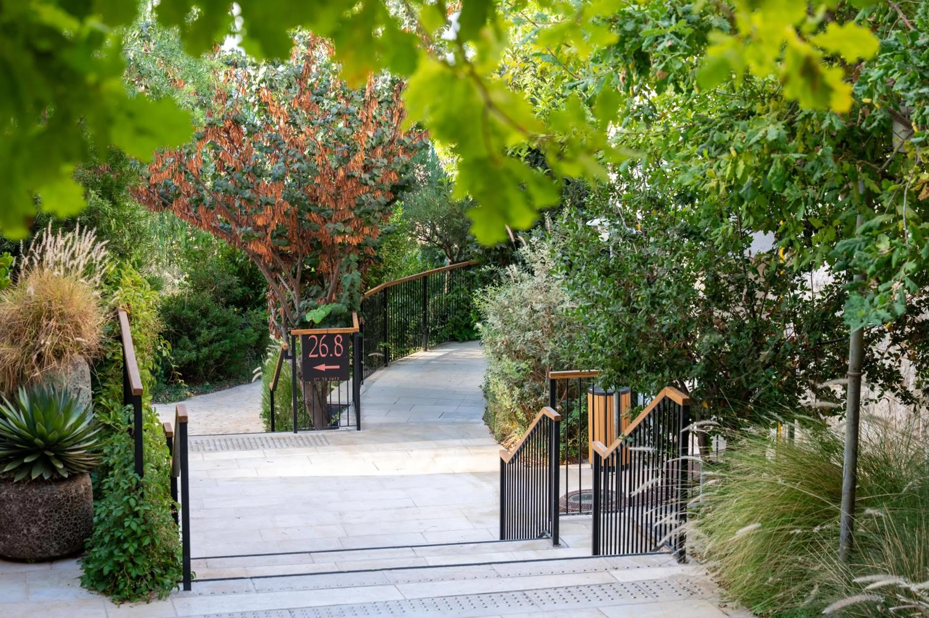 Garden in Hotel Canaan - Fattal Limited Edition