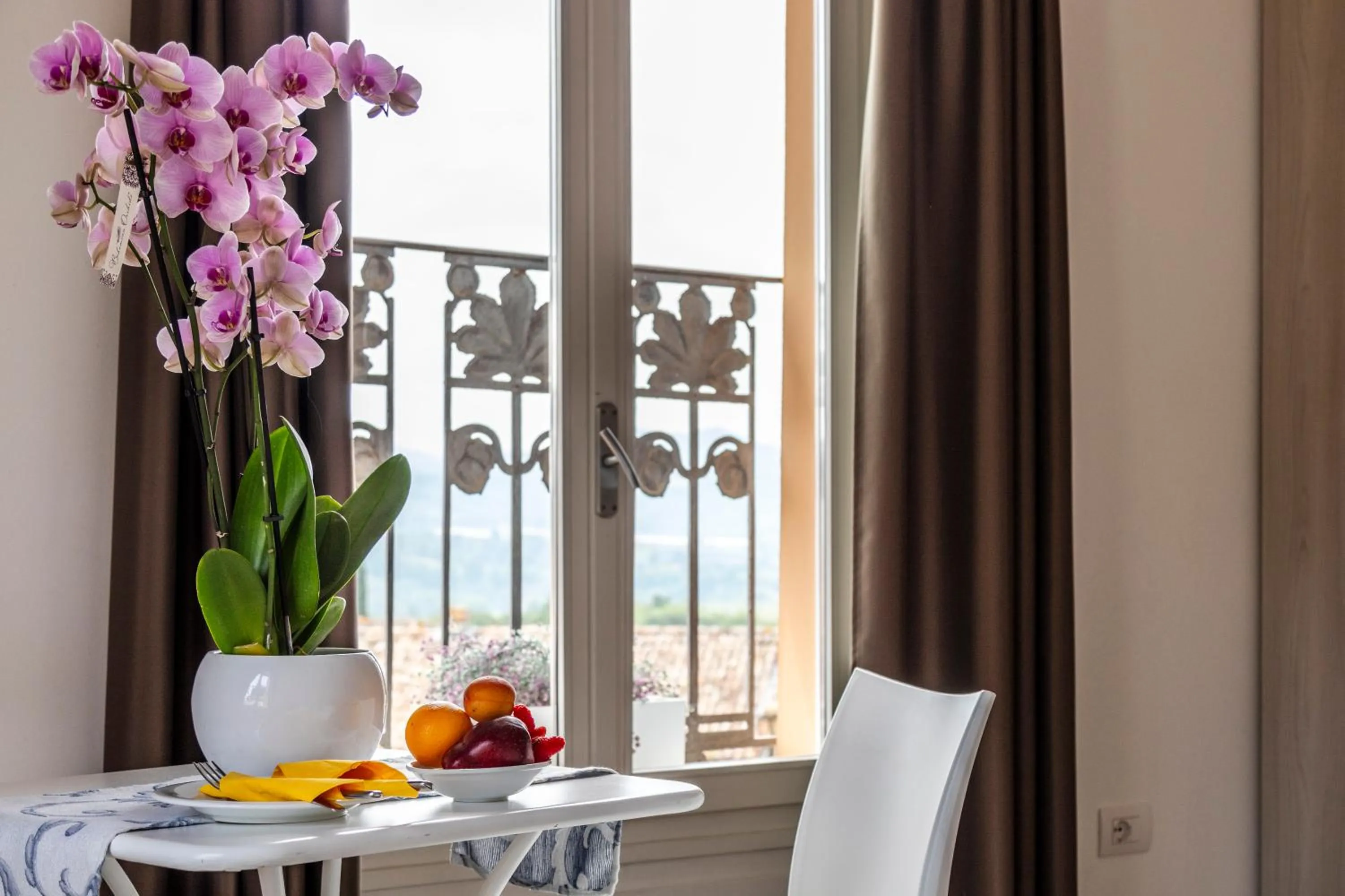 City view in Albergo La Rocca