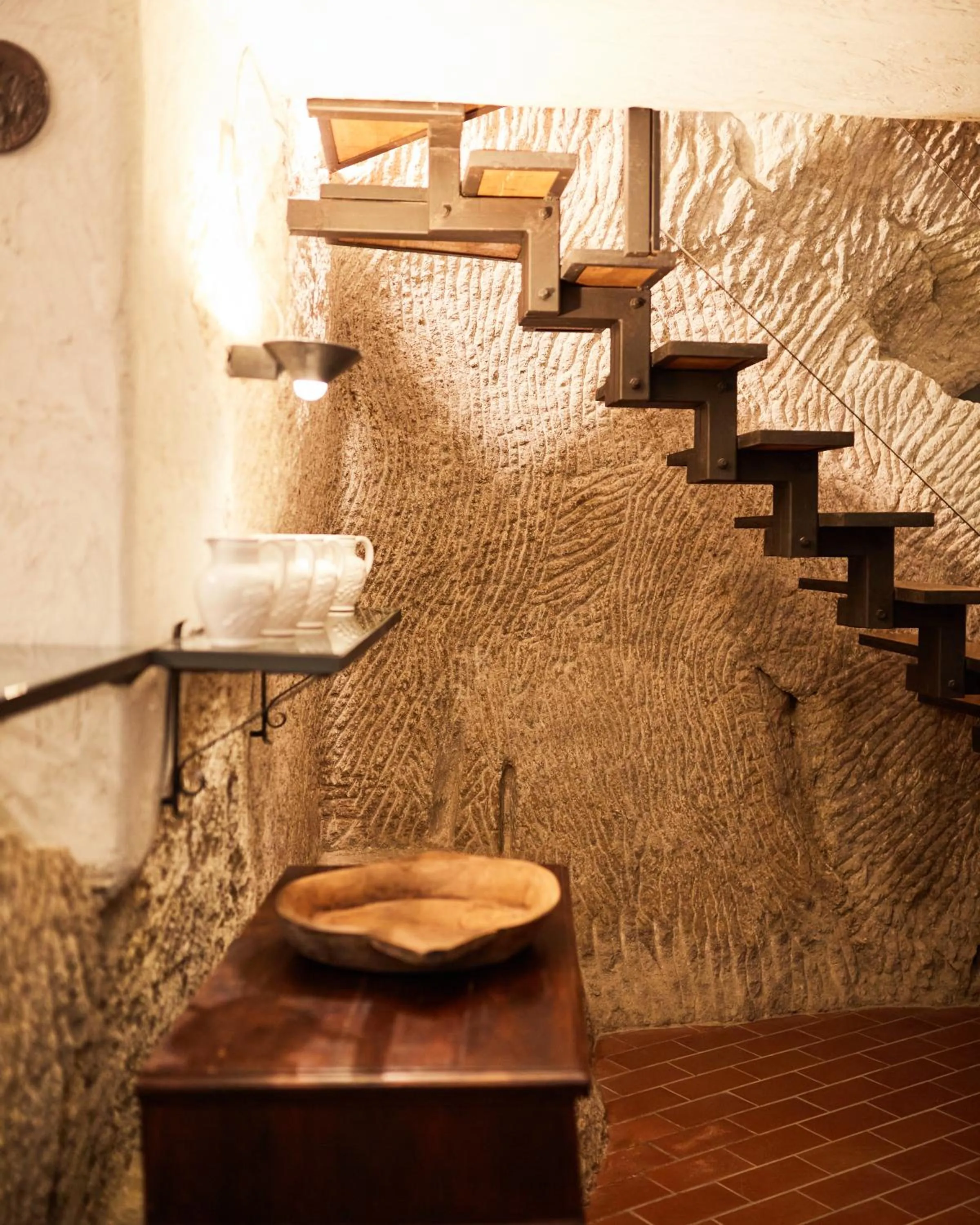 Living room in Albergo La Rocca