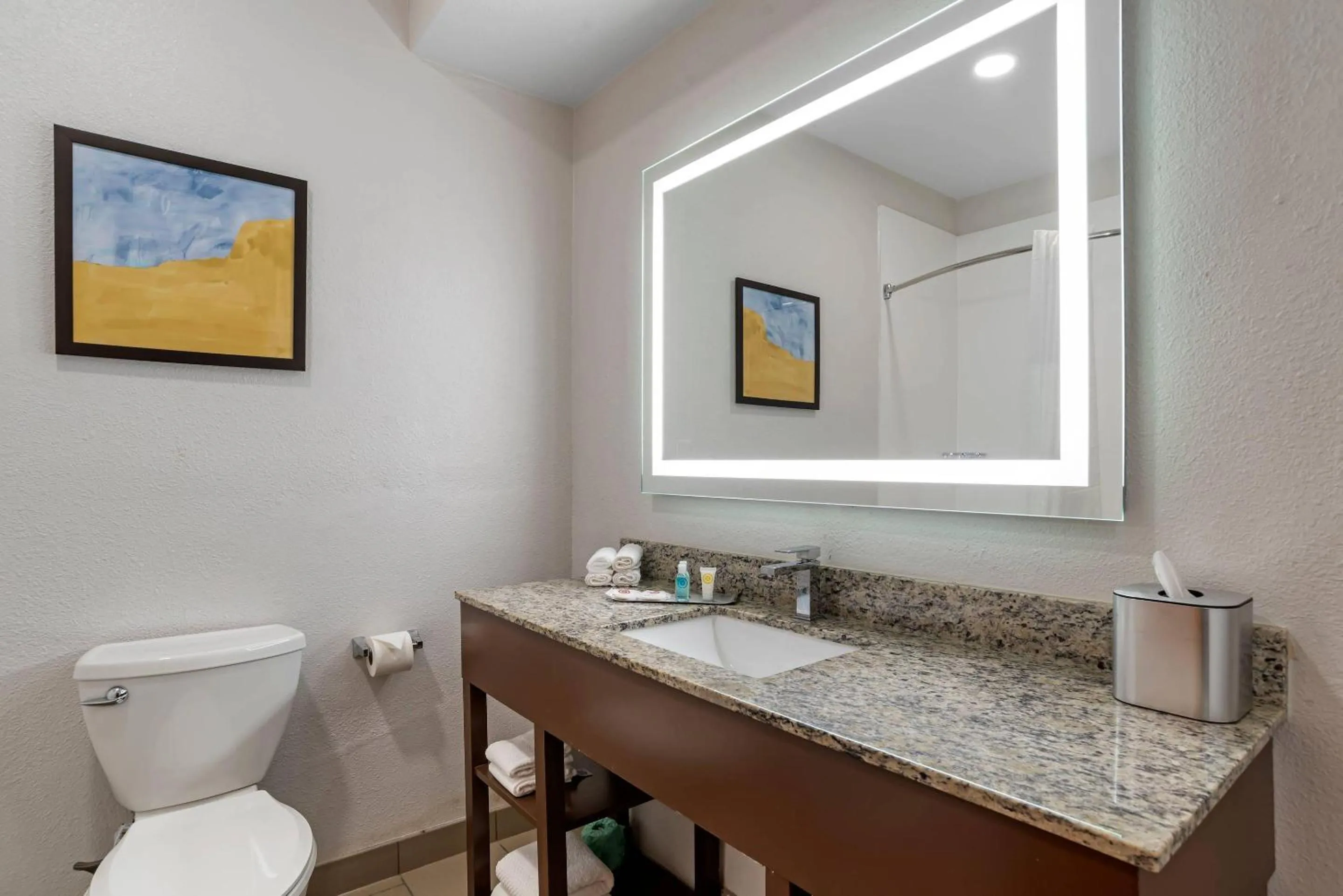 Bedroom in Comfort Suites Hattiesburg near University