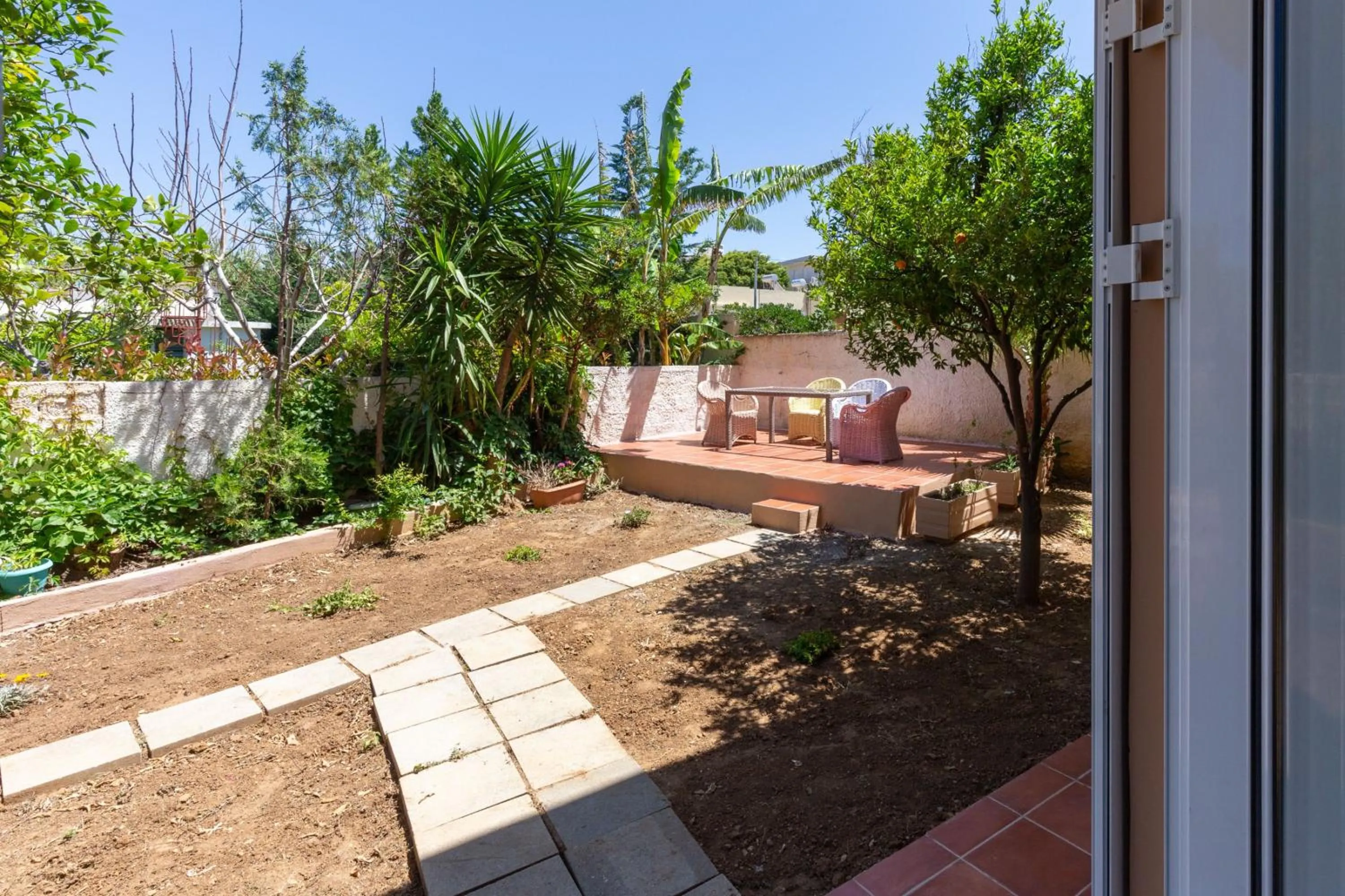 Patio in Villa Armonia Chania