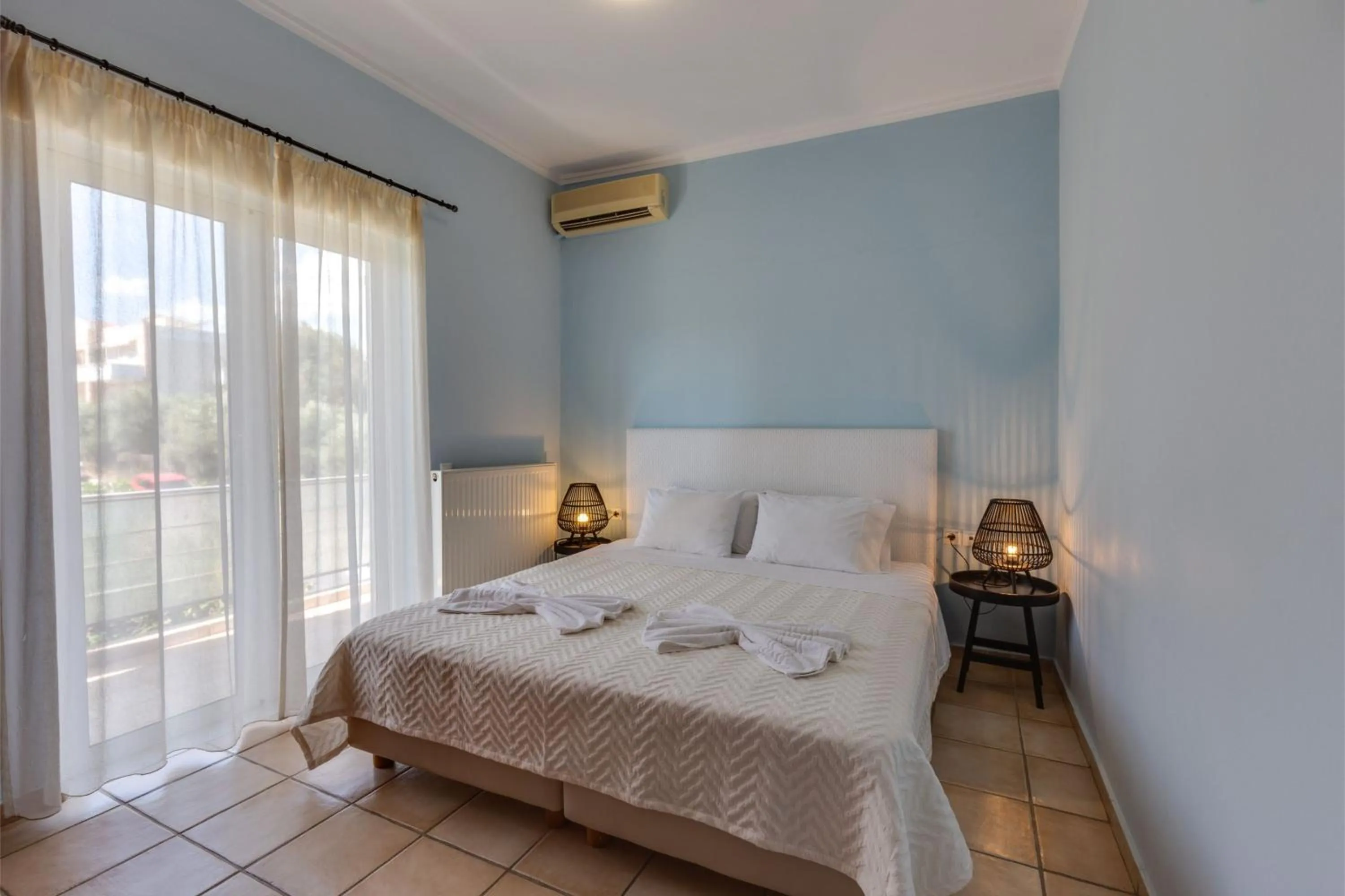 Bed in Villa Armonia Chania