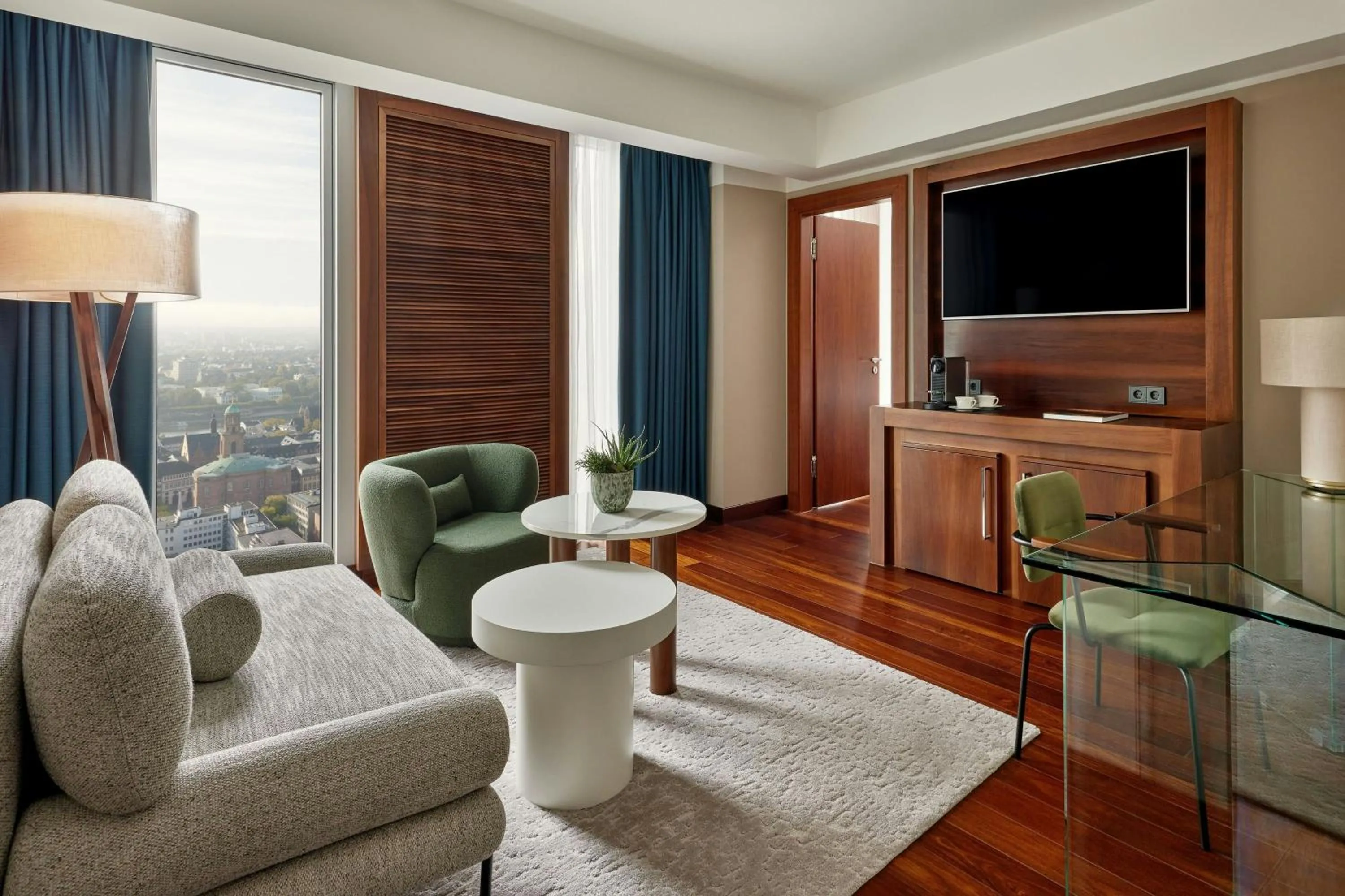 Living room in JW Marriott Hotel Frankfurt