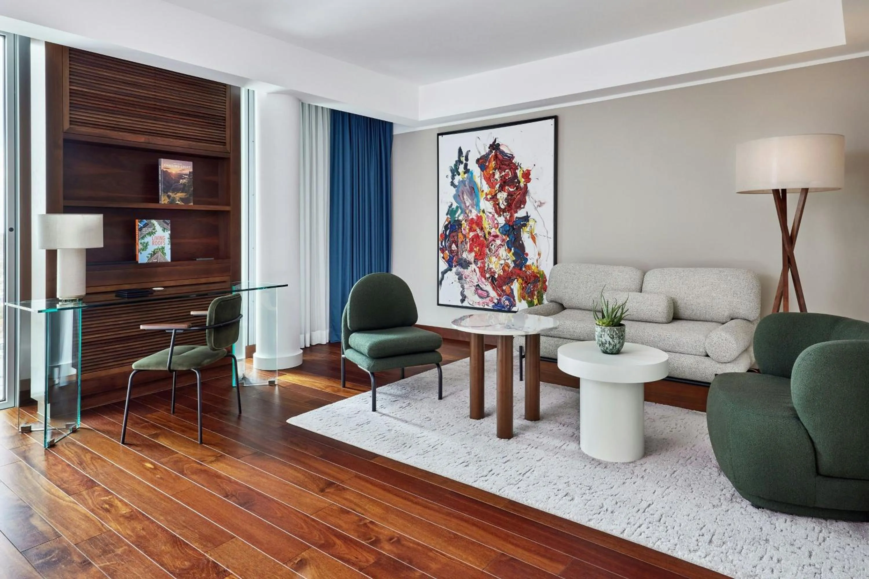 Living room in JW Marriott Hotel Frankfurt