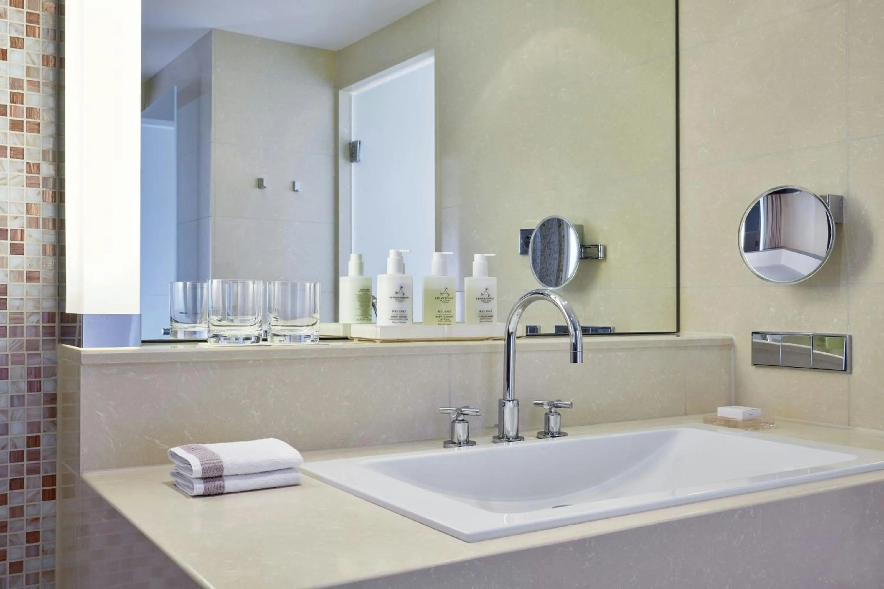 Bathroom in JW Marriott Hotel Frankfurt