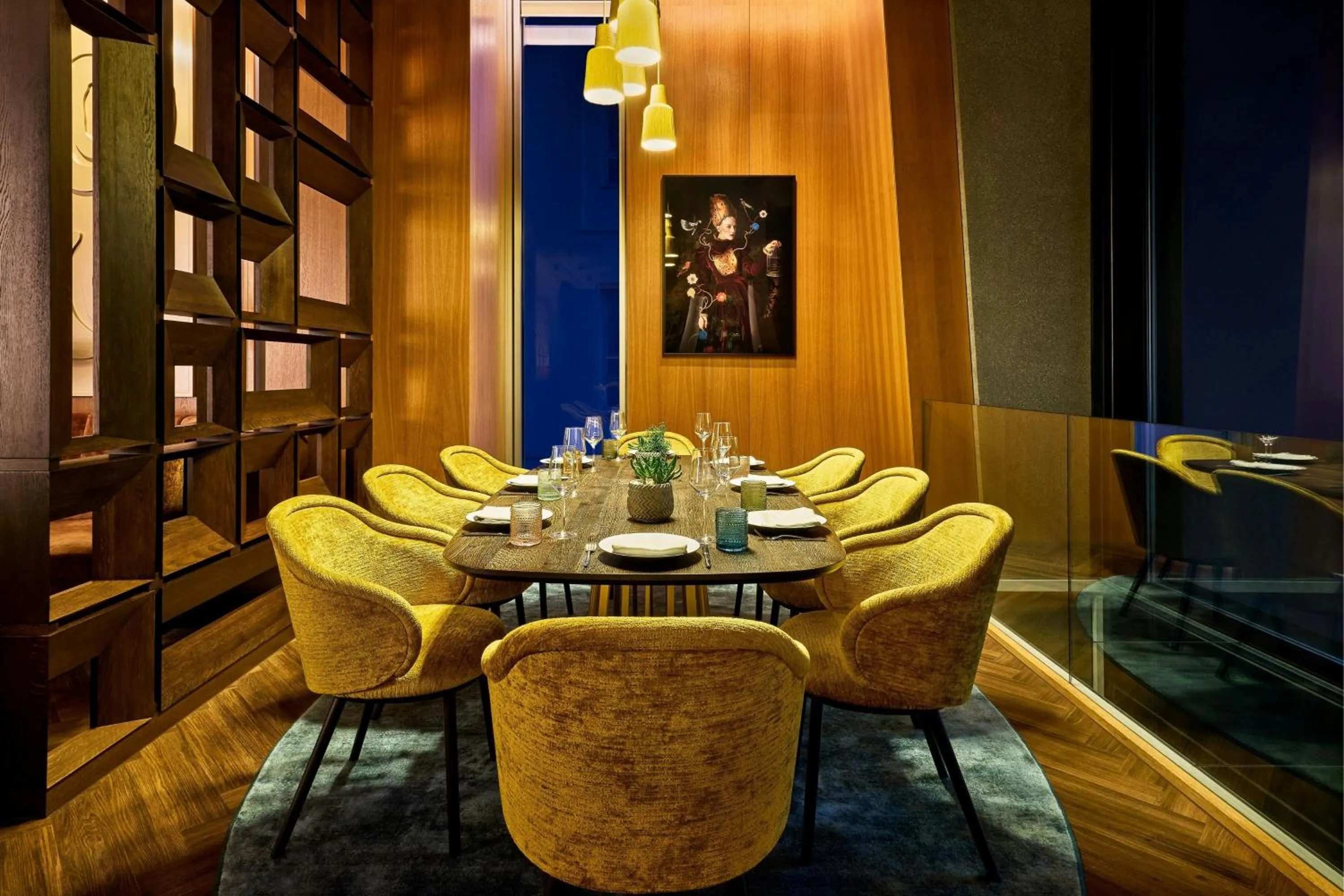 Restaurant/places to eat in JW Marriott Hotel Frankfurt