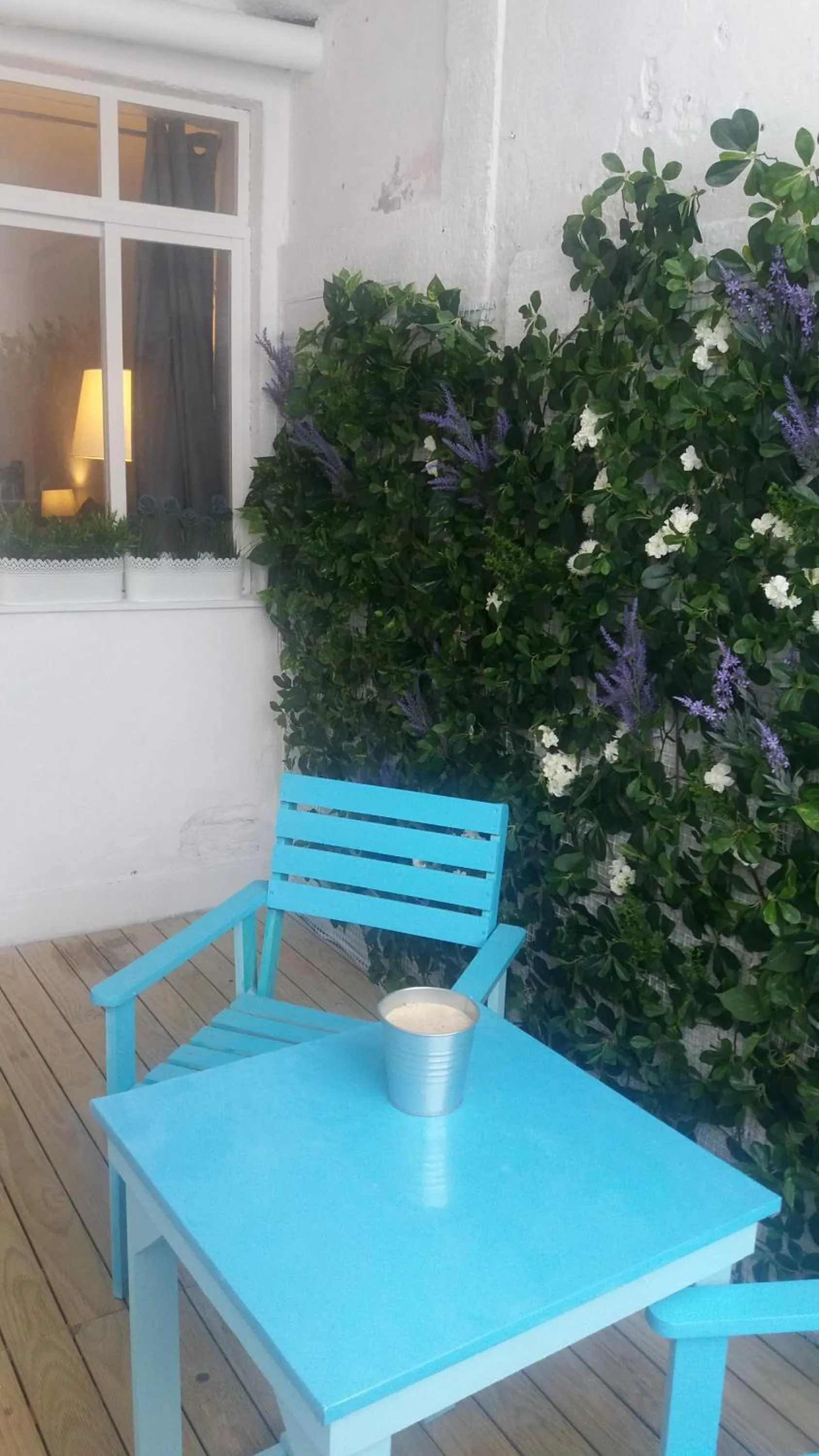 Garden view in OportoHouse