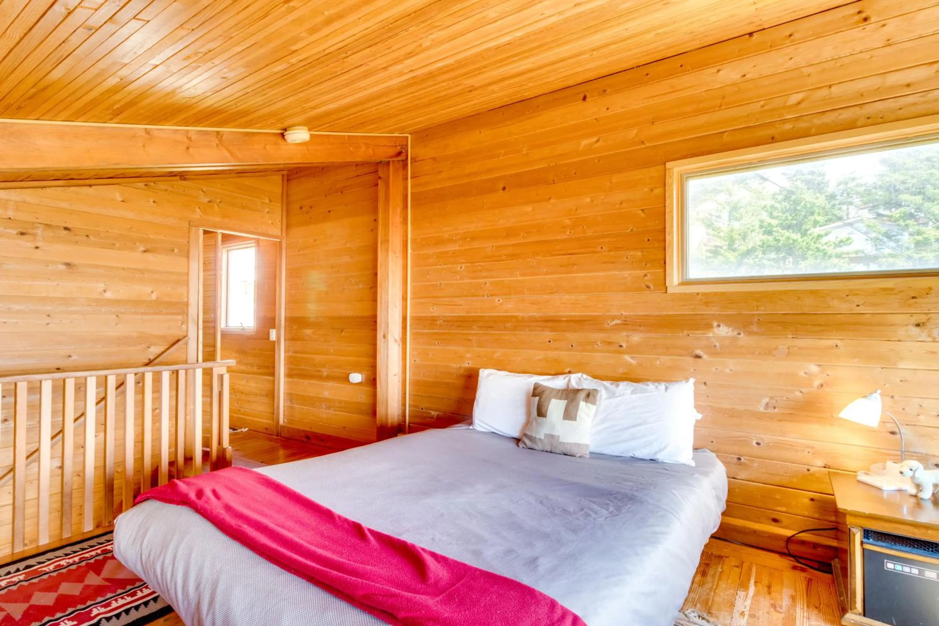 Bed in Escape to Oceanside