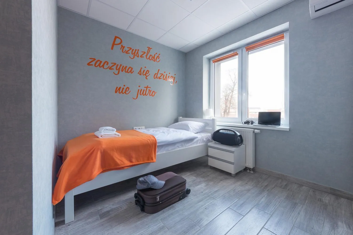 Photo of the whole room, Bed in Dom Sportowca