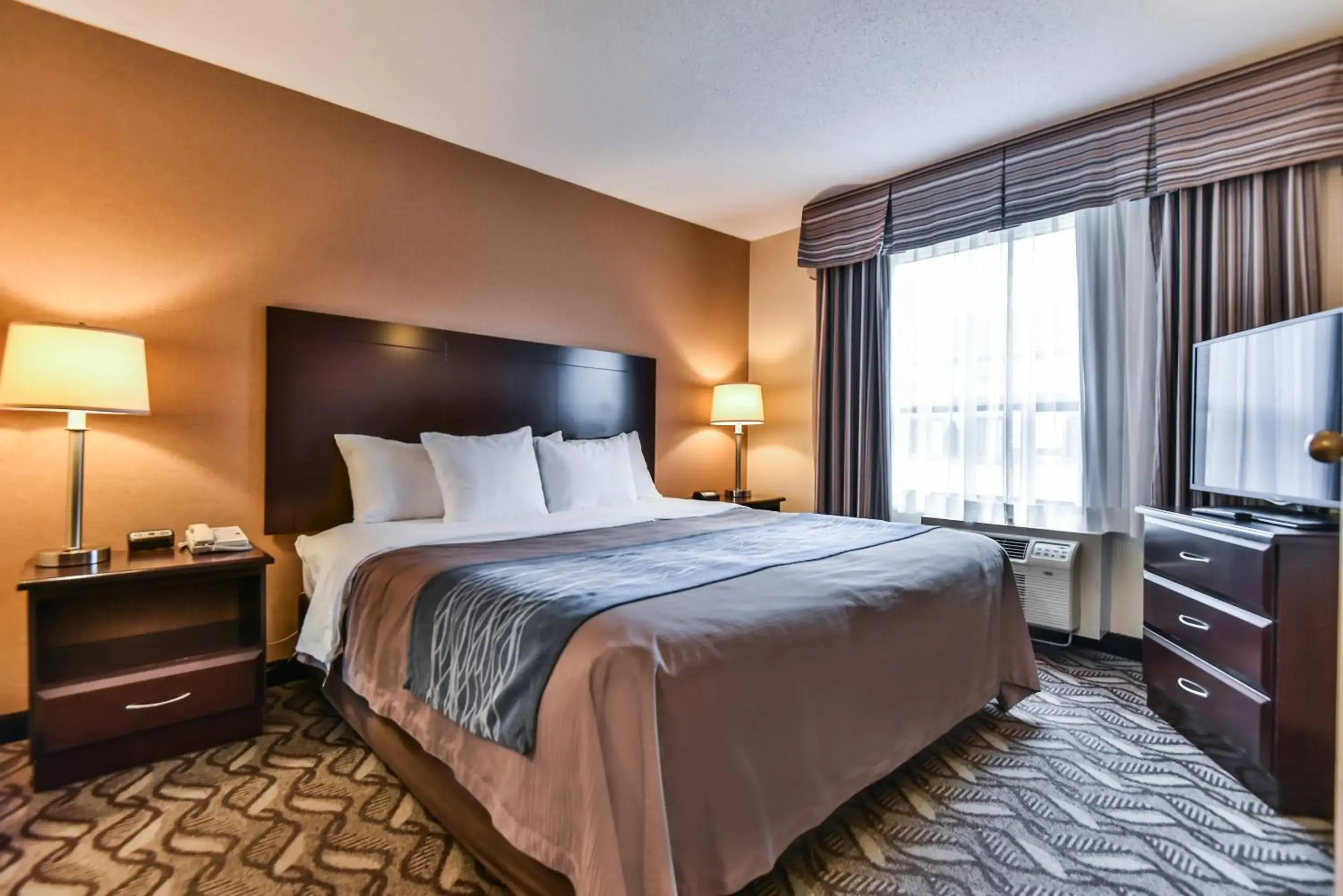 King Room - Upper Floor/Not Pet Friendly/Non-Smoking in Comfort Inn & Suites Ambassador Bridge King Room - Upper Floor/Not Pet Friendly/Non-Smoking in Comfort Inn & Suites Ambassador Bridge