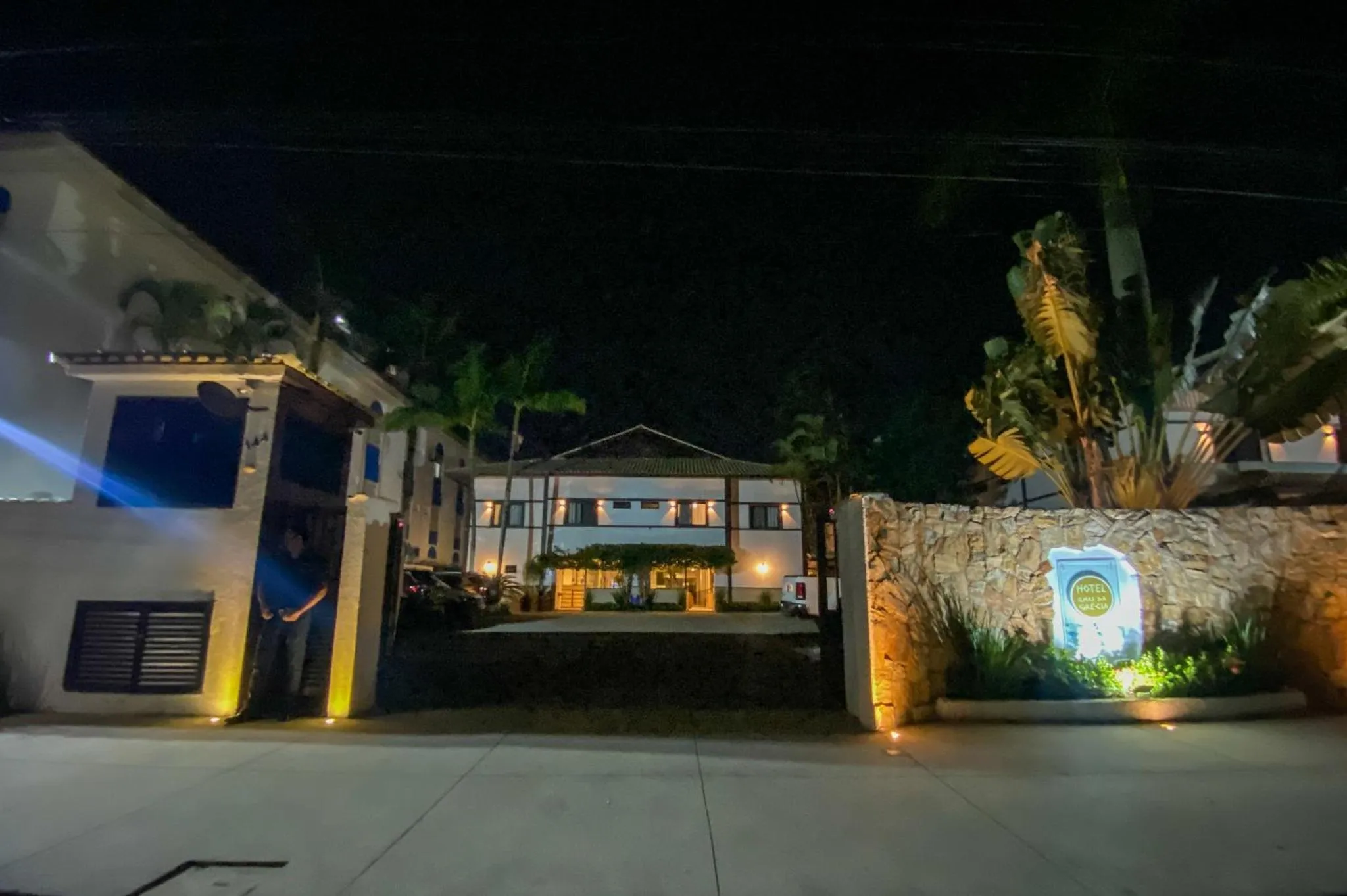 Facade/entrance in Hotel Ilhas da Grécia