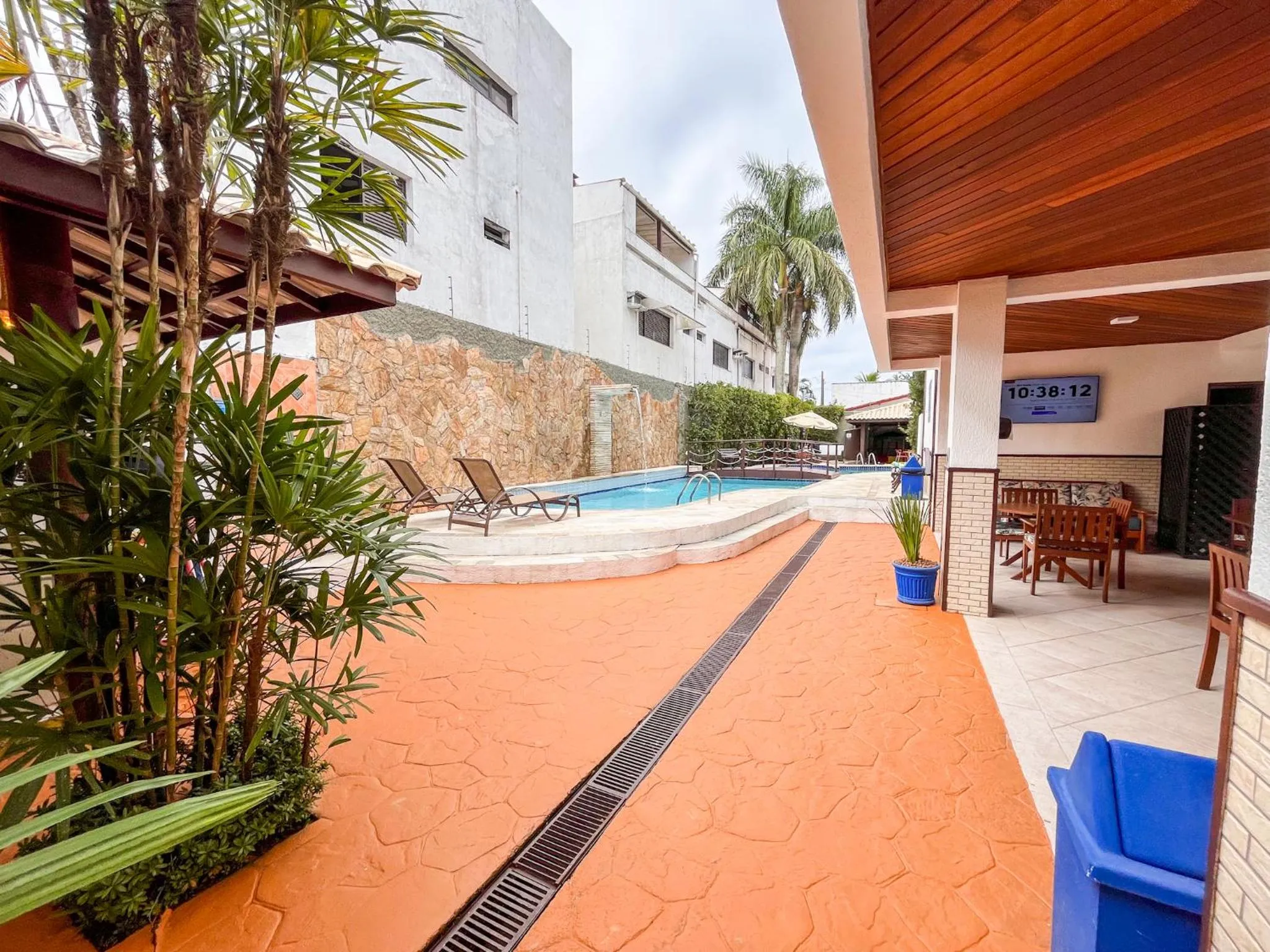 Pool view in Hotel Ilhas da Grécia