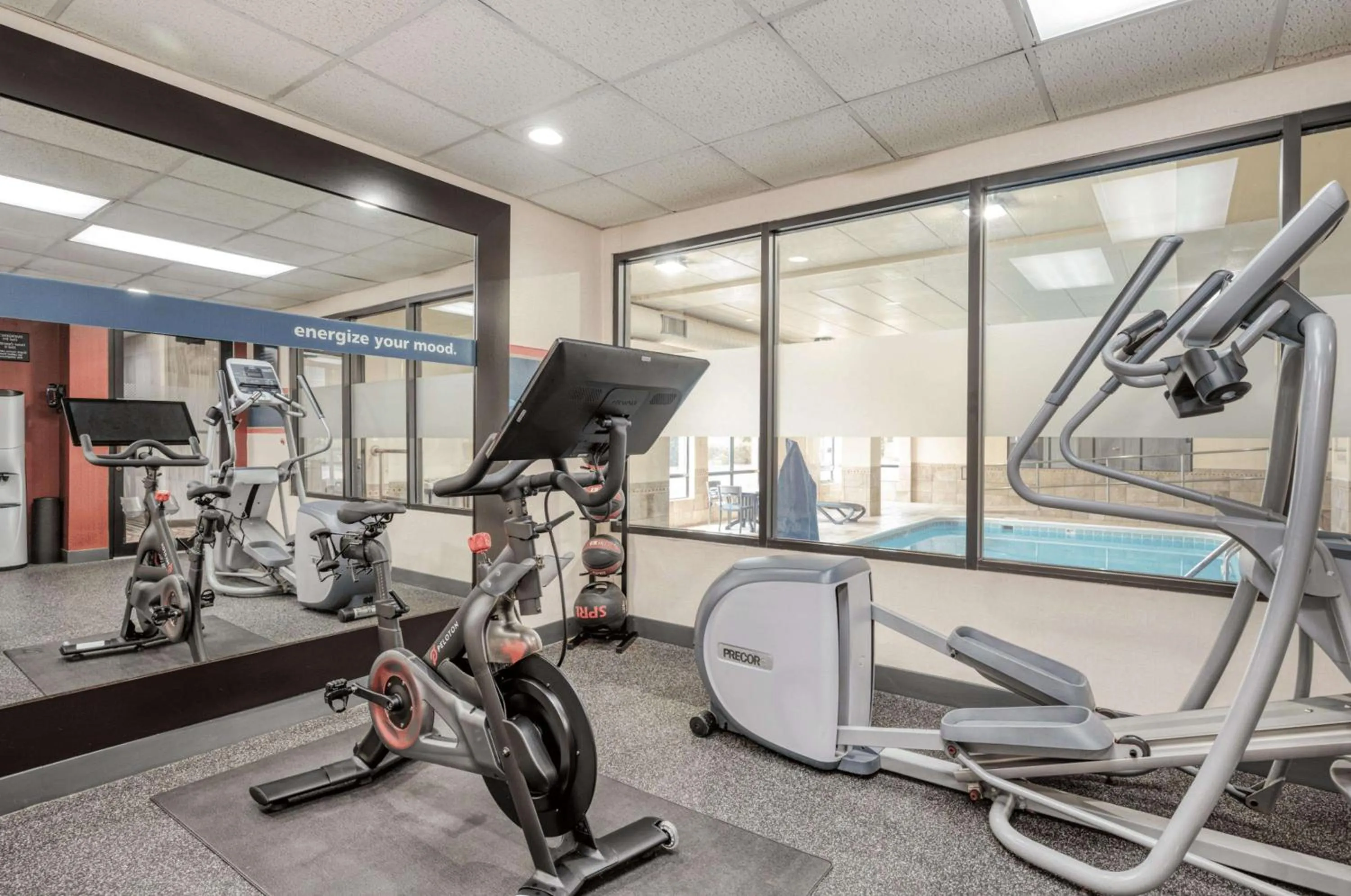 Fitness centre/facilities in Hampton Inn by Hilton Washington Court House