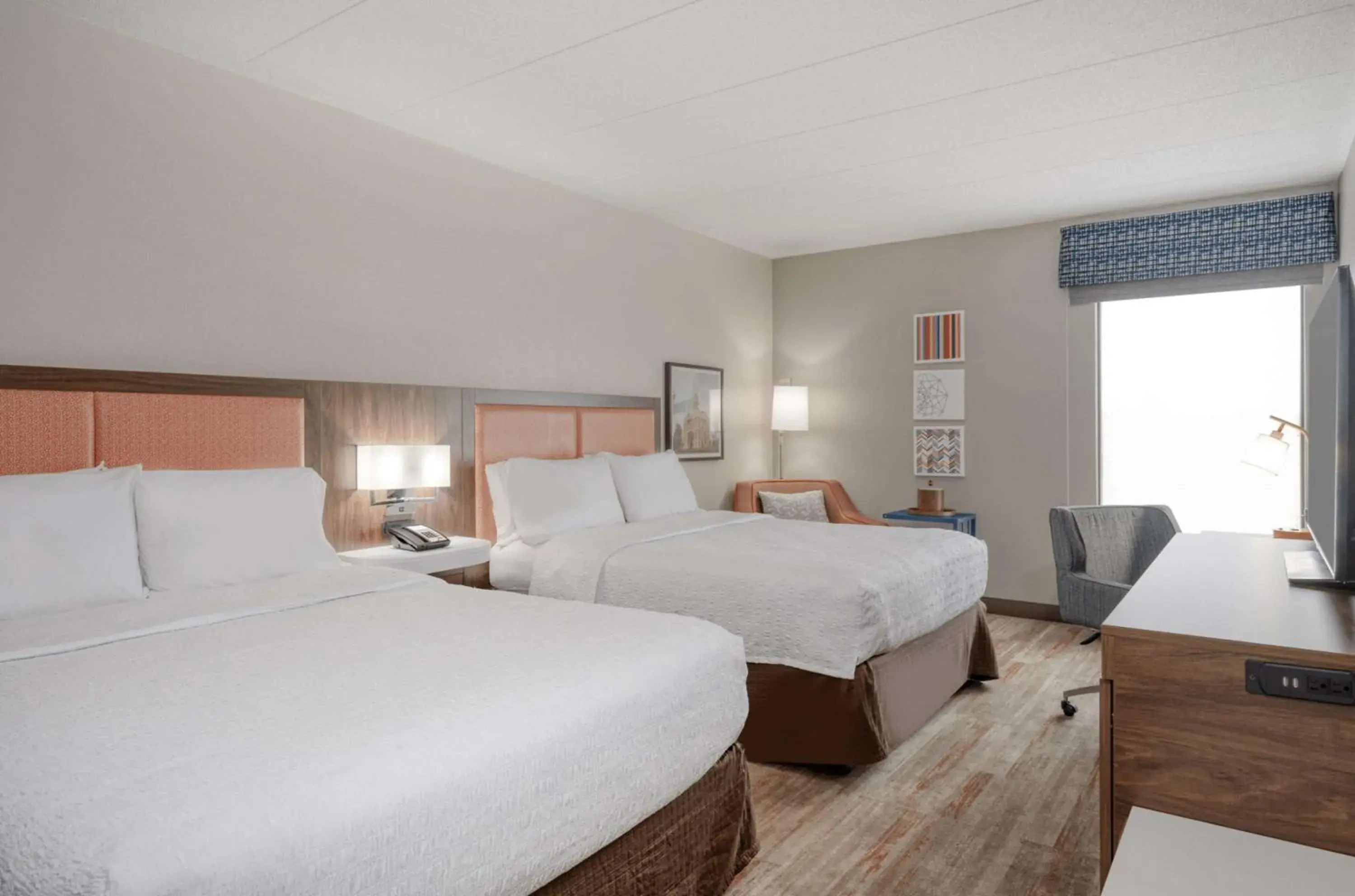 Room with Two Queen Beds - Non-Smoking in Hampton Inn by Hilton Washington Court House Room with Two Queen Beds - Non-Smoking in Hampton Inn by Hilton Washington Court House