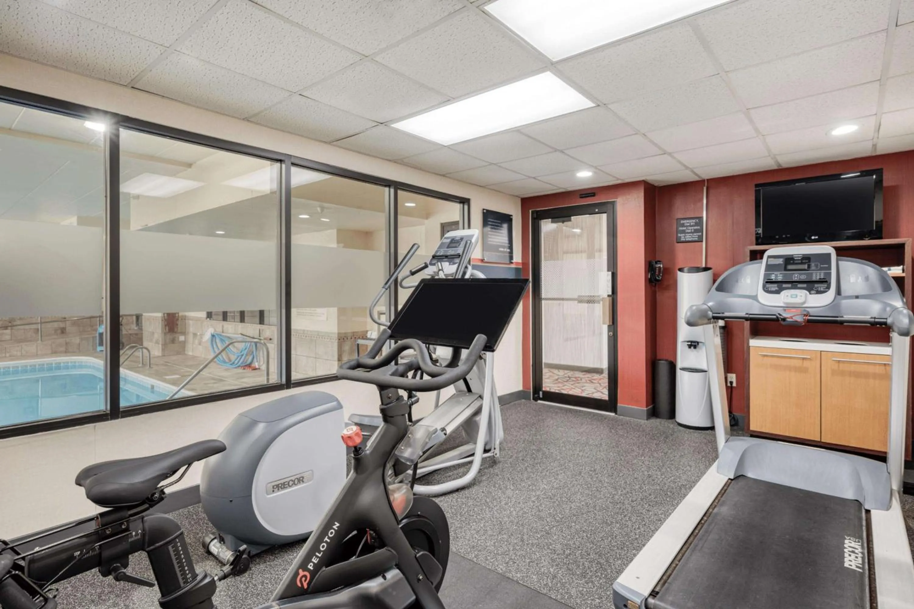 Fitness centre/facilities in Hampton Inn by Hilton Washington Court House