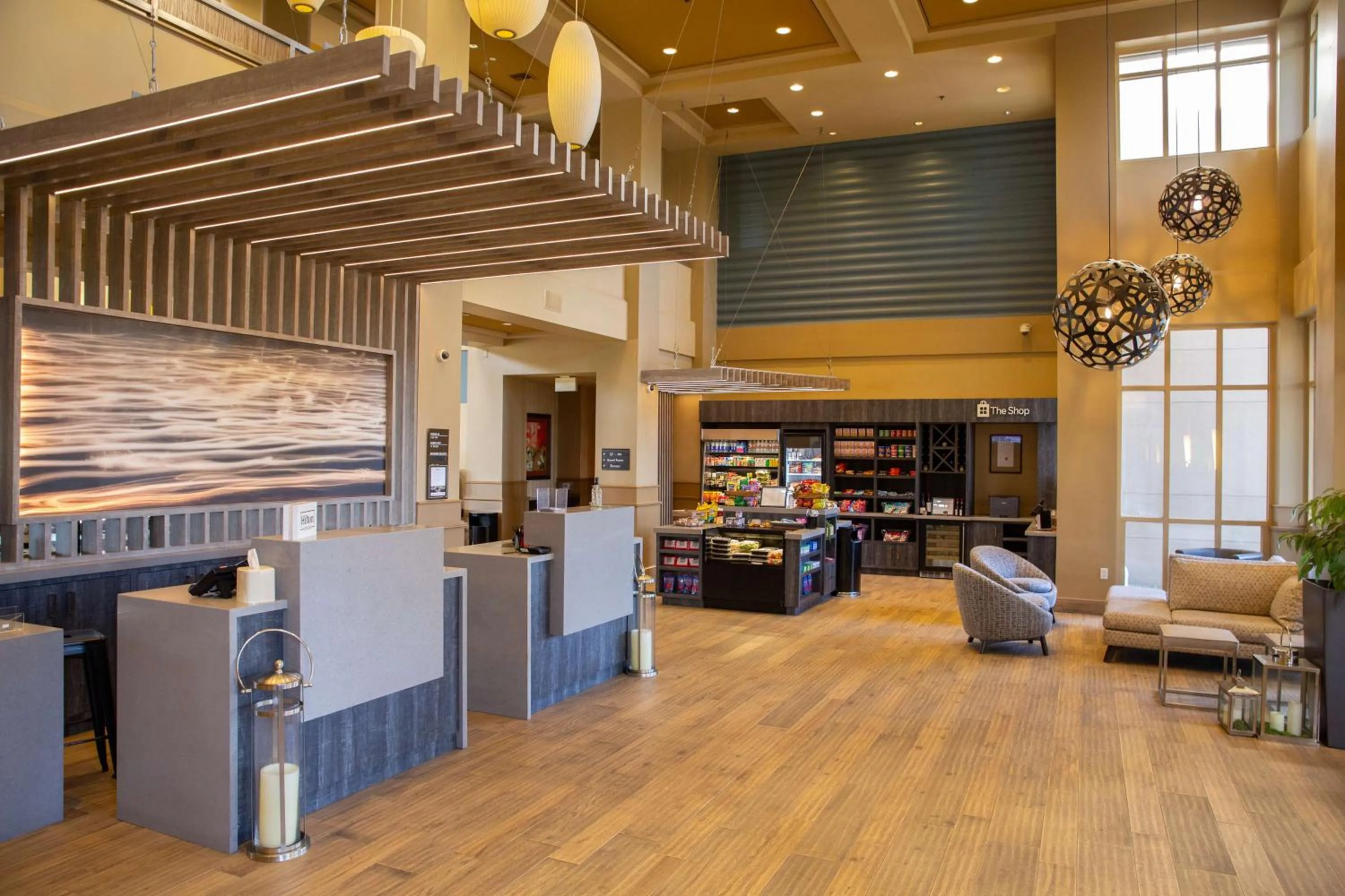 Lobby or reception in Hilton Garden Inn Montebello / Los Angeles