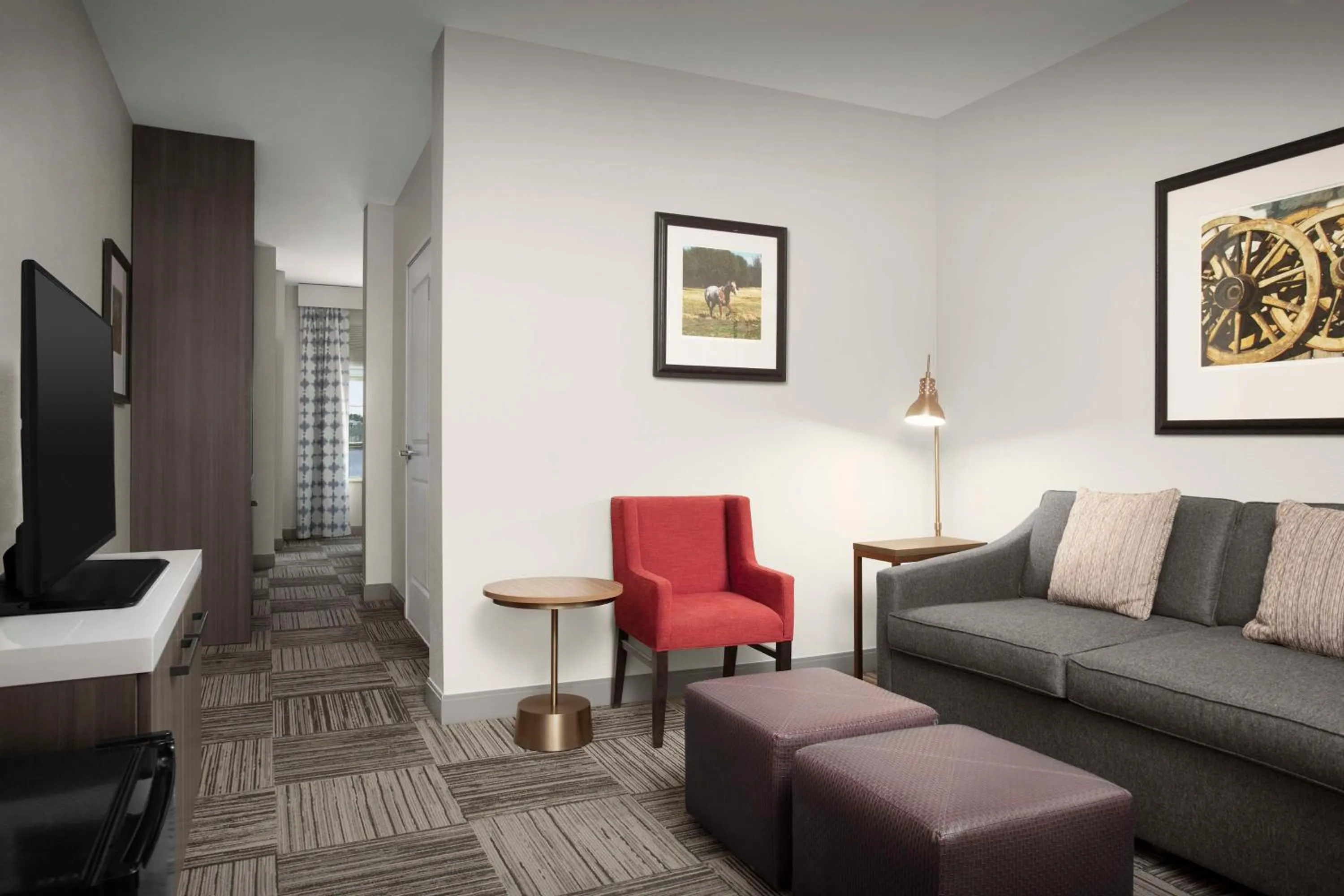 Living room in Hilton Garden Inn Granbury