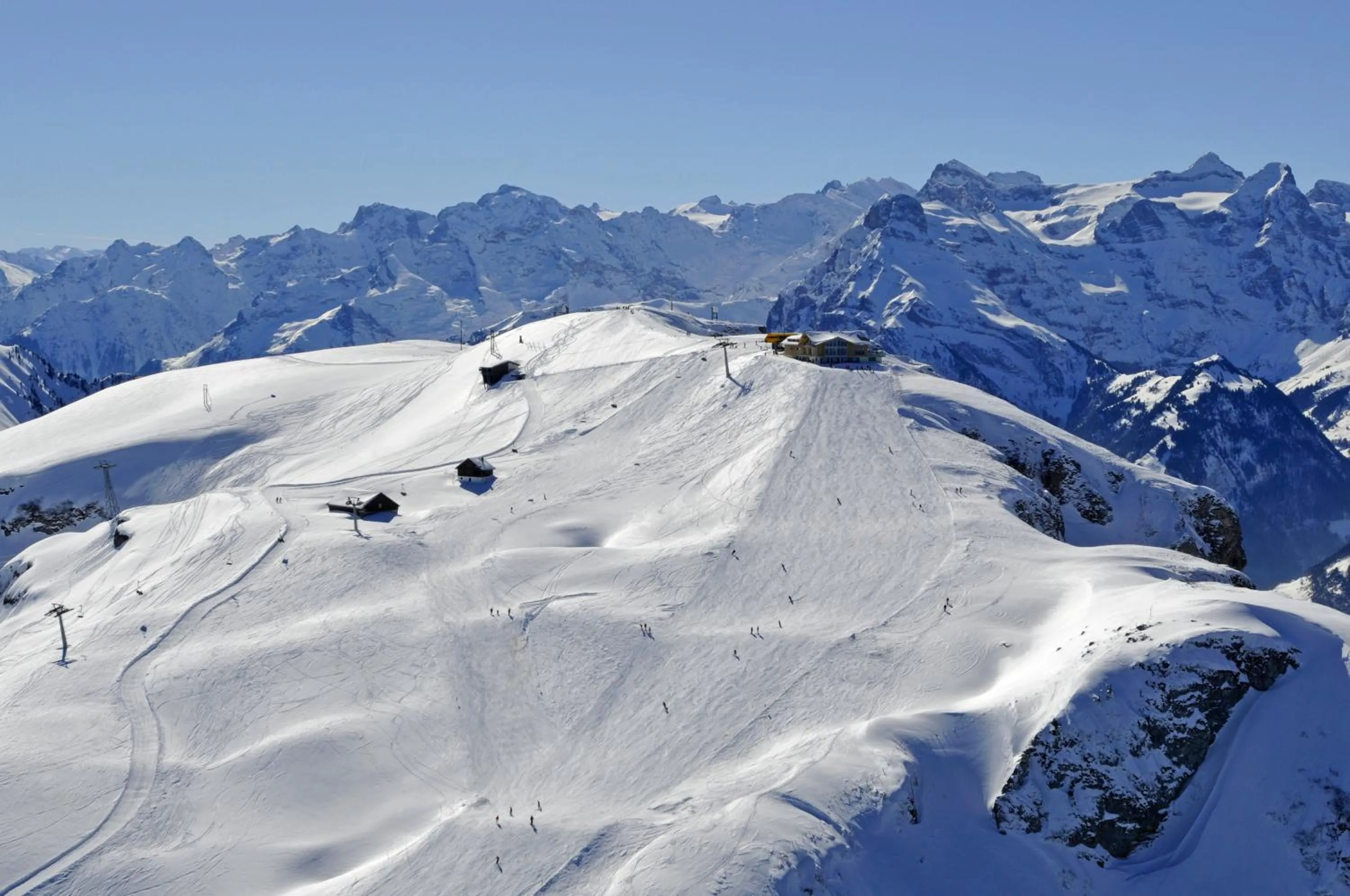 Bird's eye view in Fronalpstock Hotel & Restaurant