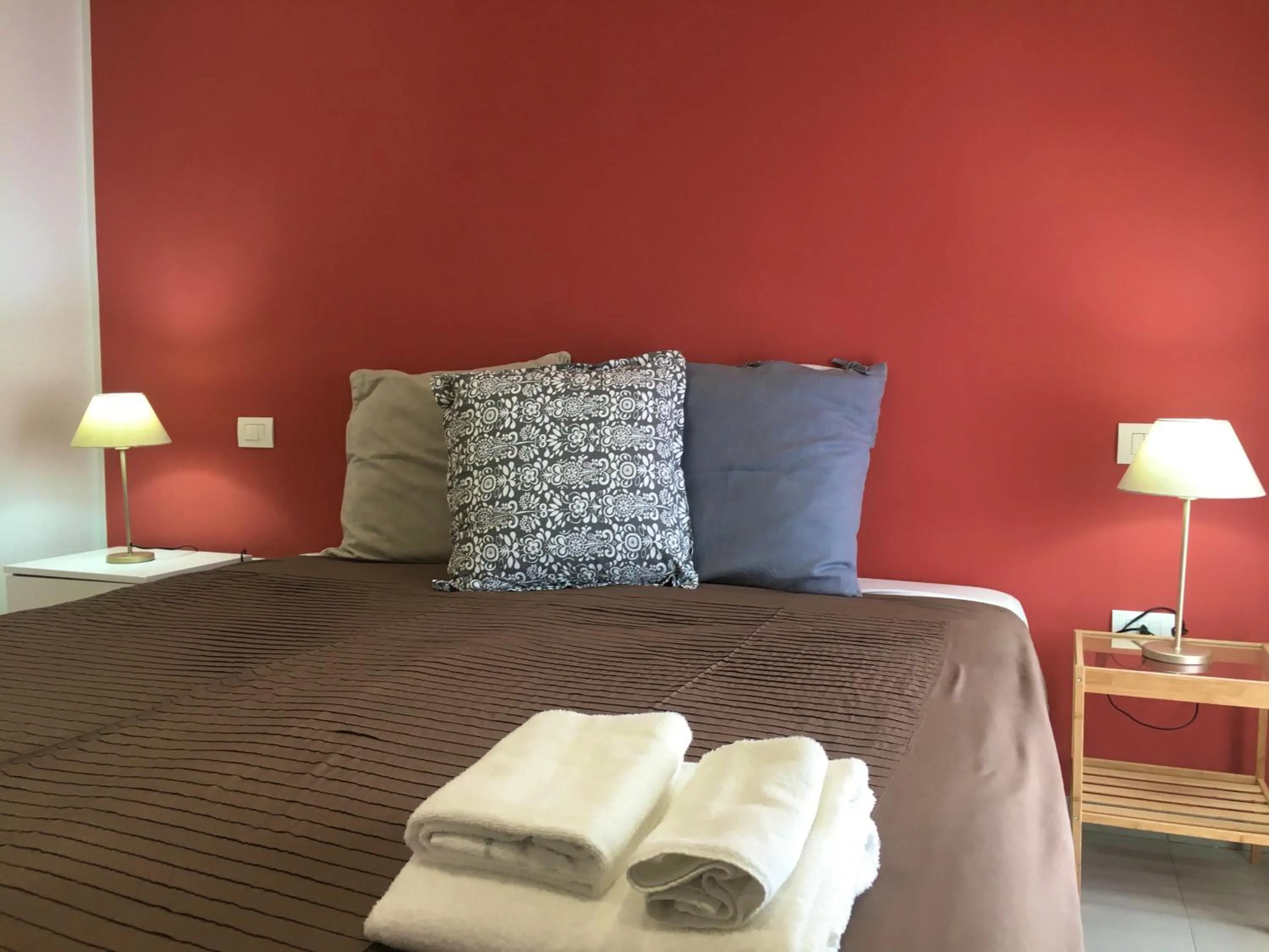 Bed in "Panoramic Terrazza - Napoli"