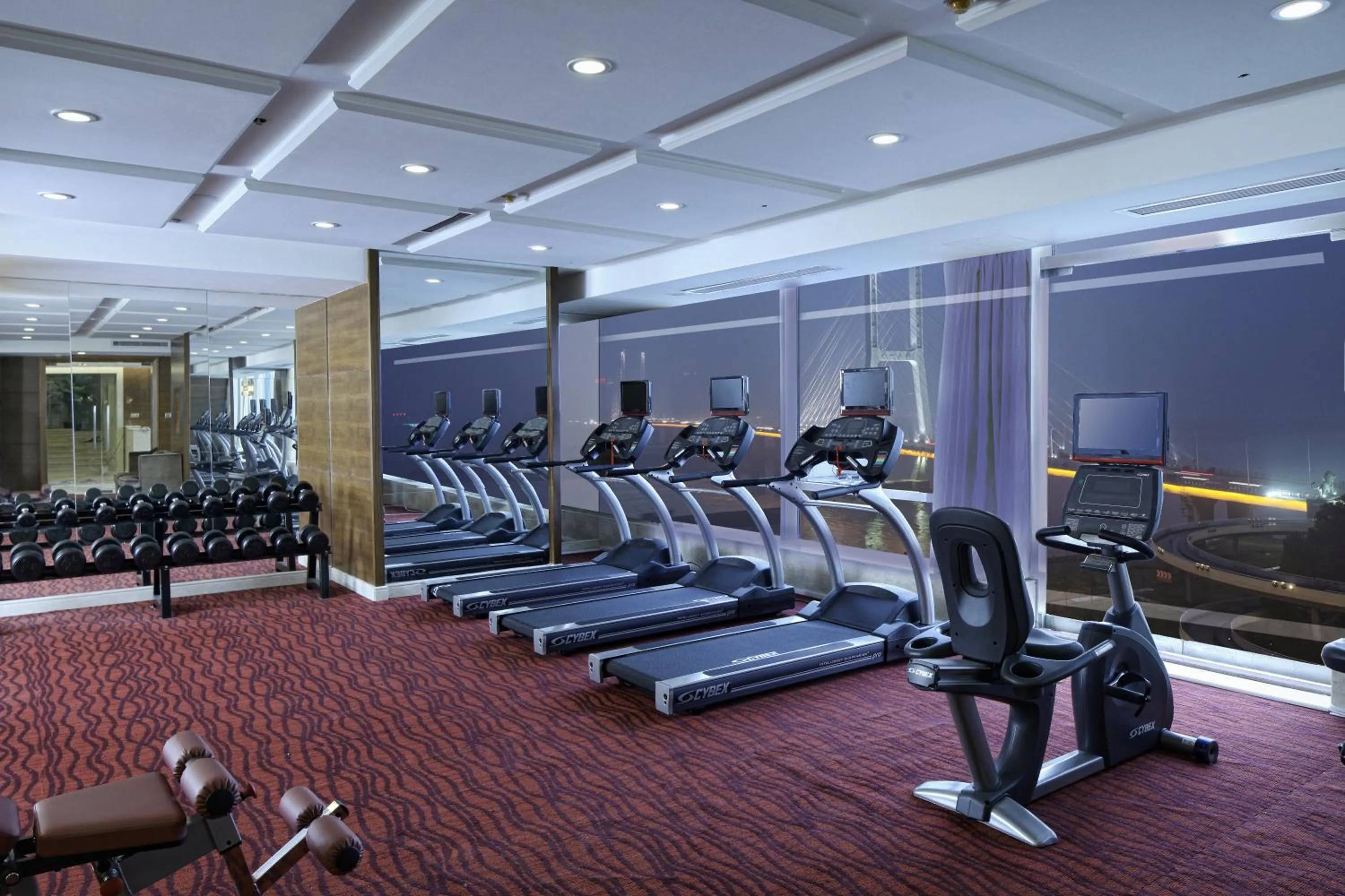 Fitness centre/facilities in Grand Skylight International Hotel Nanchang Ganjiang North Road