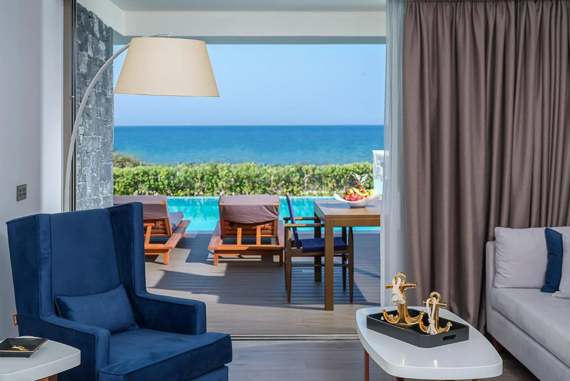 Sea view in Nana Princess Suites Villas & Spa