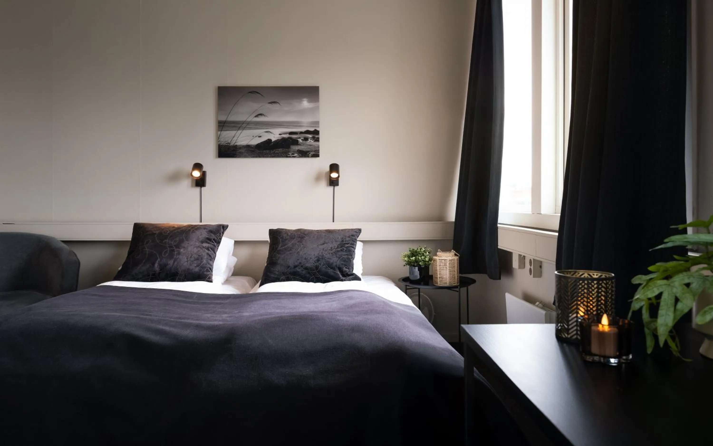 Bed in Ågotnes Motell