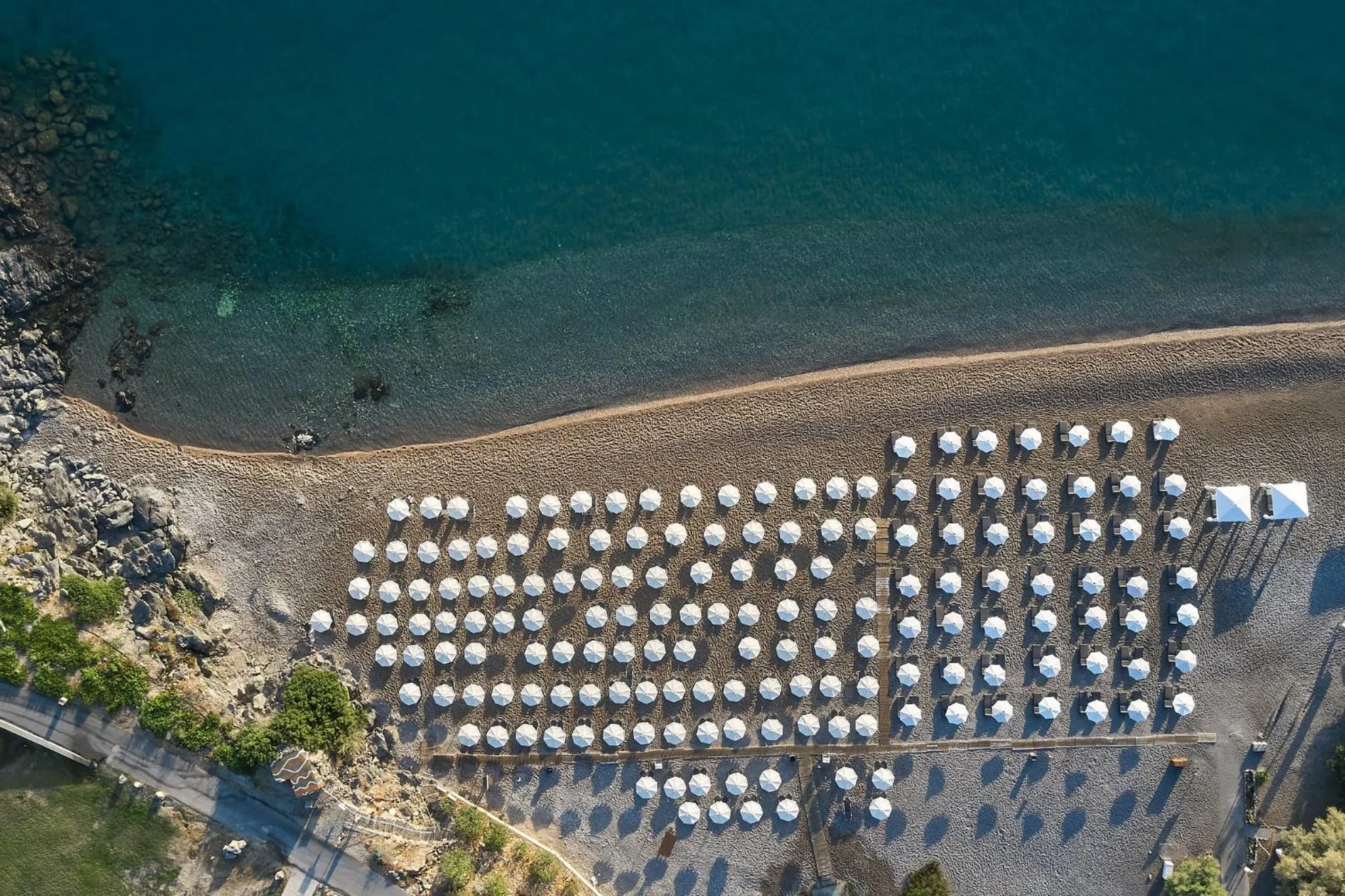 Beach in Lindos Royal Resort