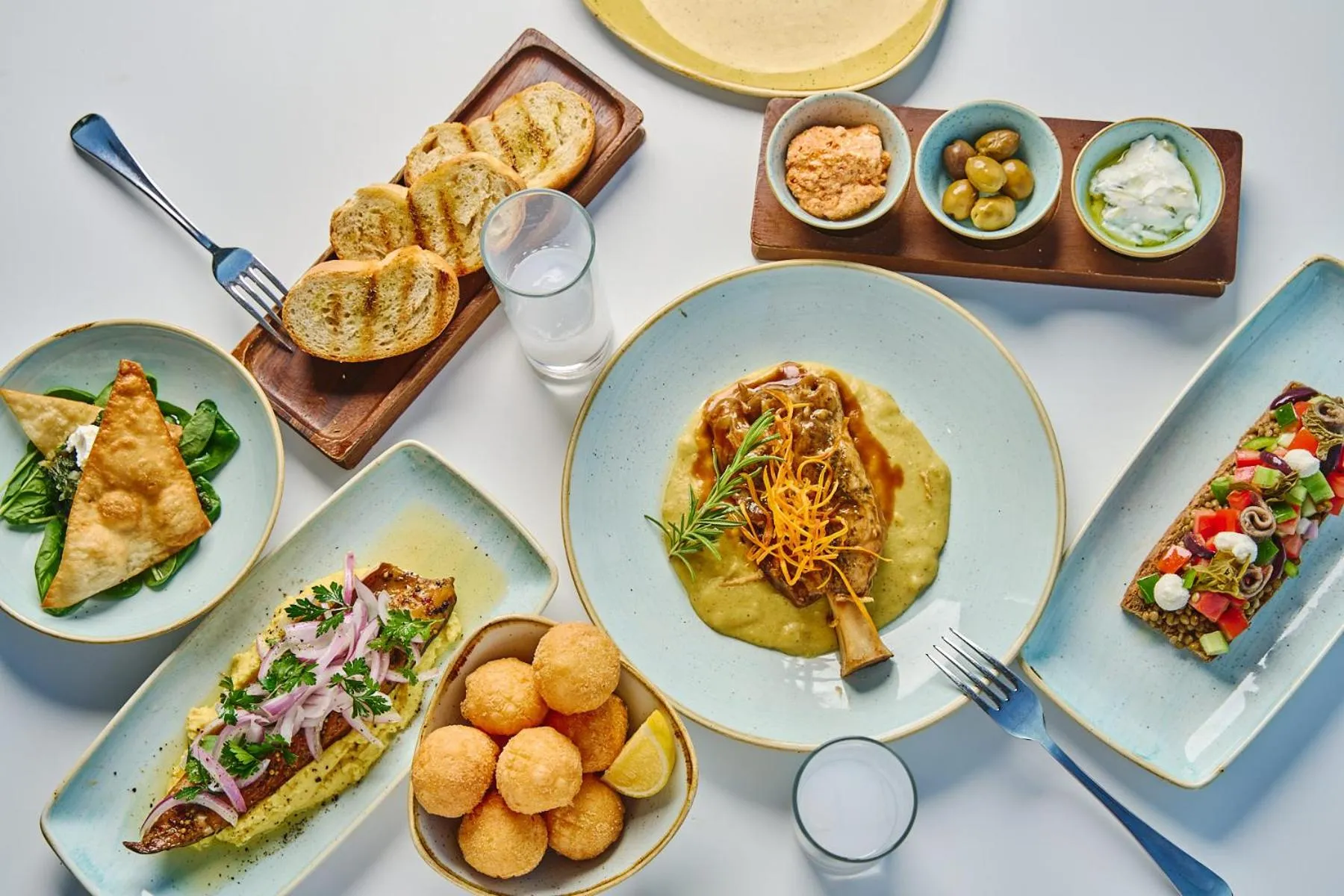 Food in Lindos Royal Resort