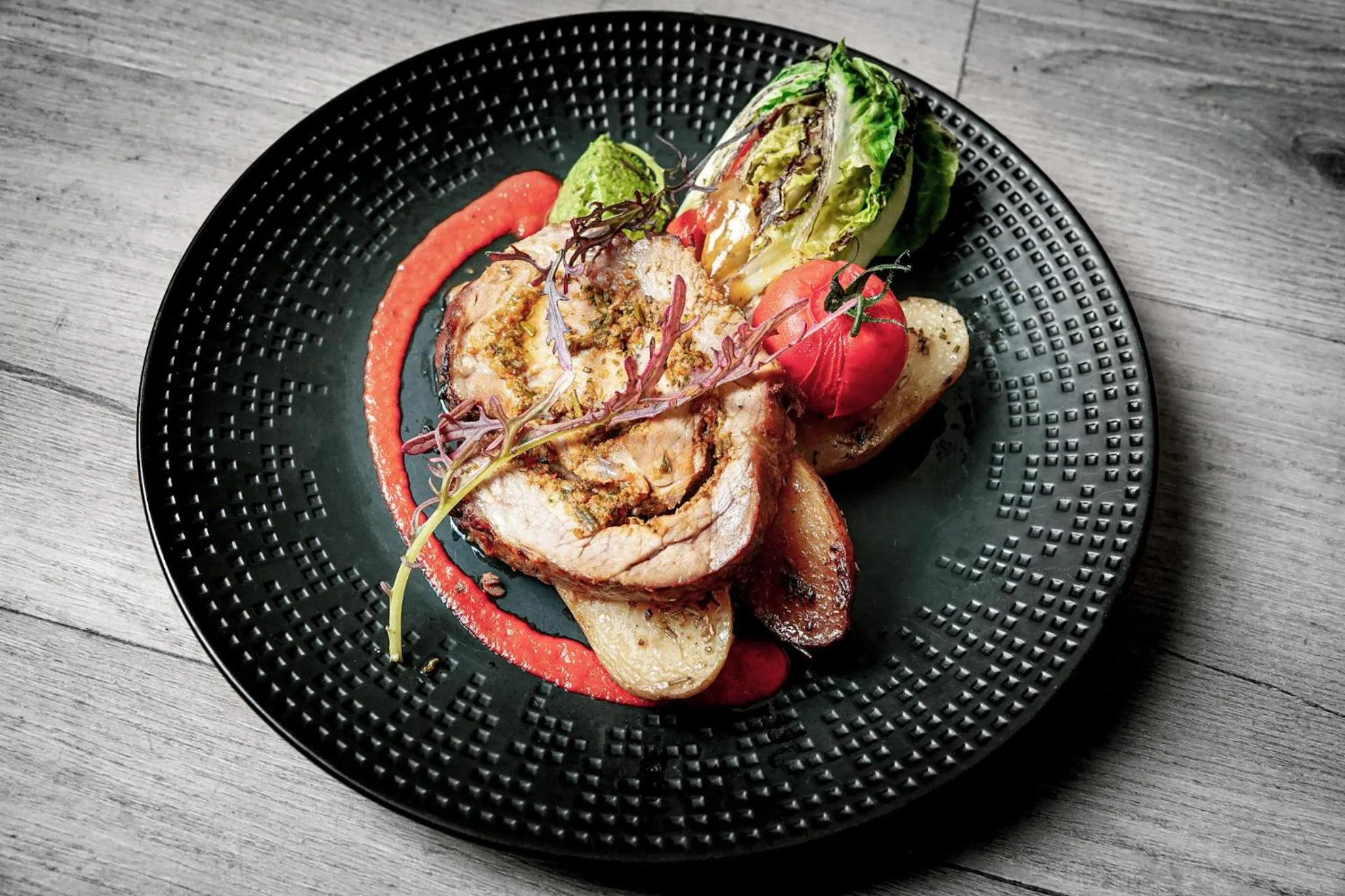 Patio in Hôtel L'Escale Marine Valdys Resort & SPA