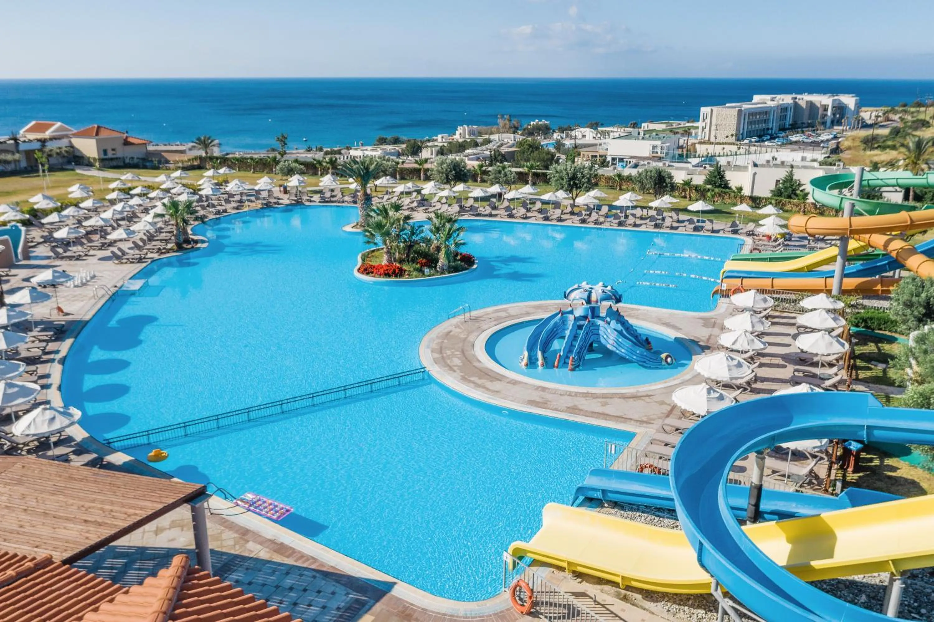 Aqua park in Lindos Imperial Resort & Spa