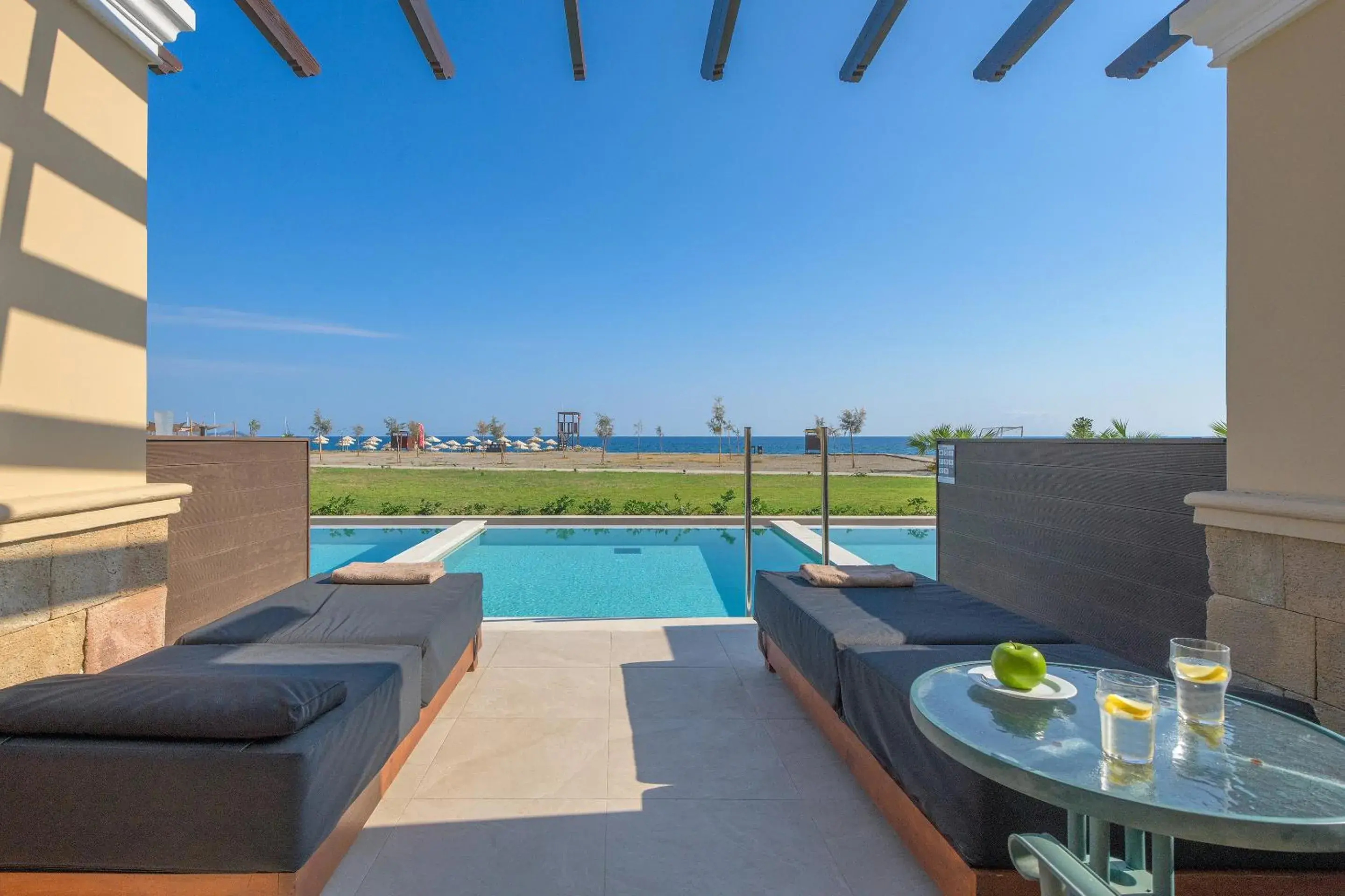 Family Suite with Private Pool & Beachfront in Lindos Imperial Resort & Spa Family Suite with Private Pool & Beachfront in Lindos Imperial Resort & Spa