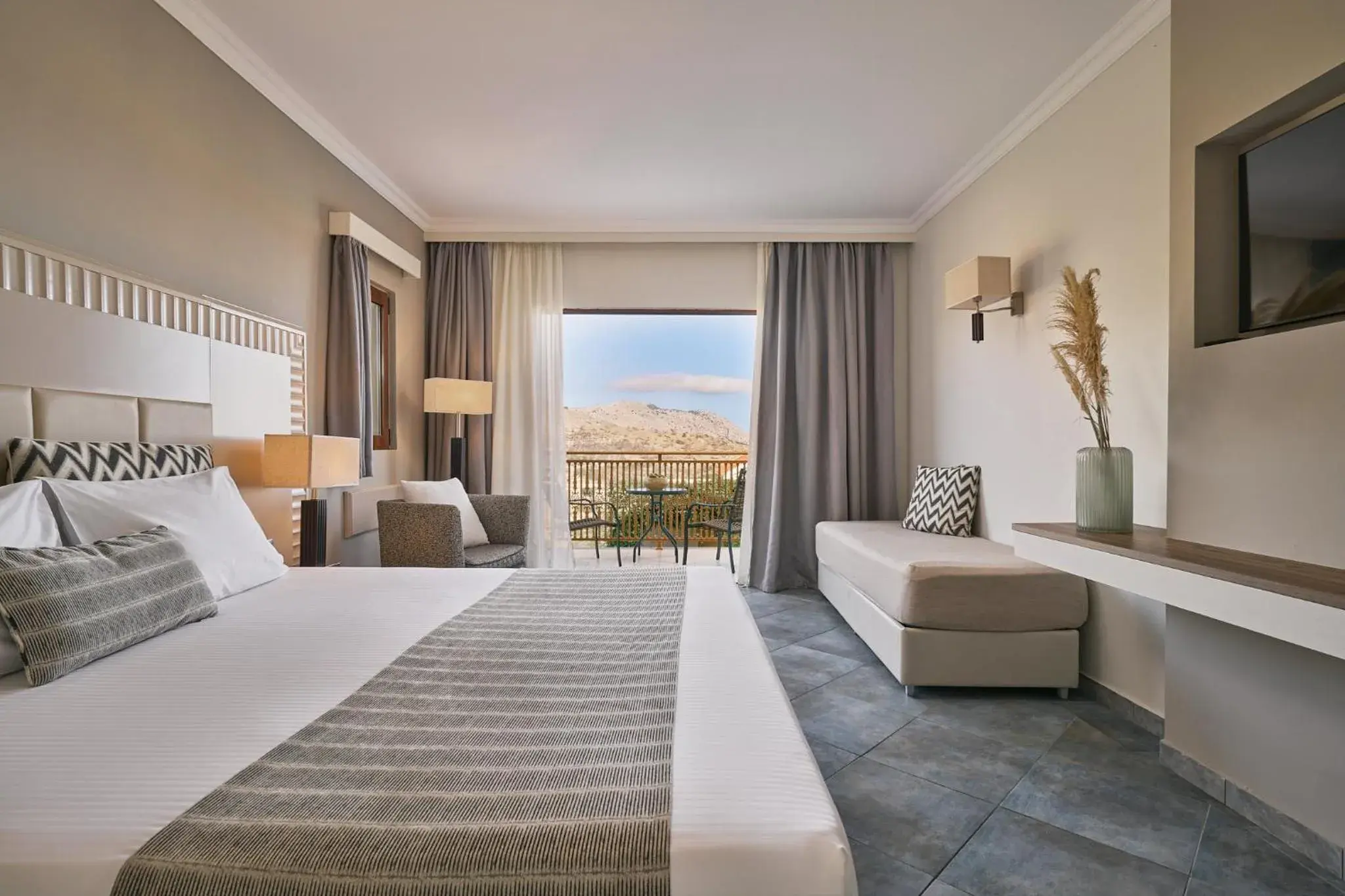 Superior Double Room with Garden View in Lindos Imperial Resort & Spa Superior Double Room with Garden View in Lindos Imperial Resort & Spa
