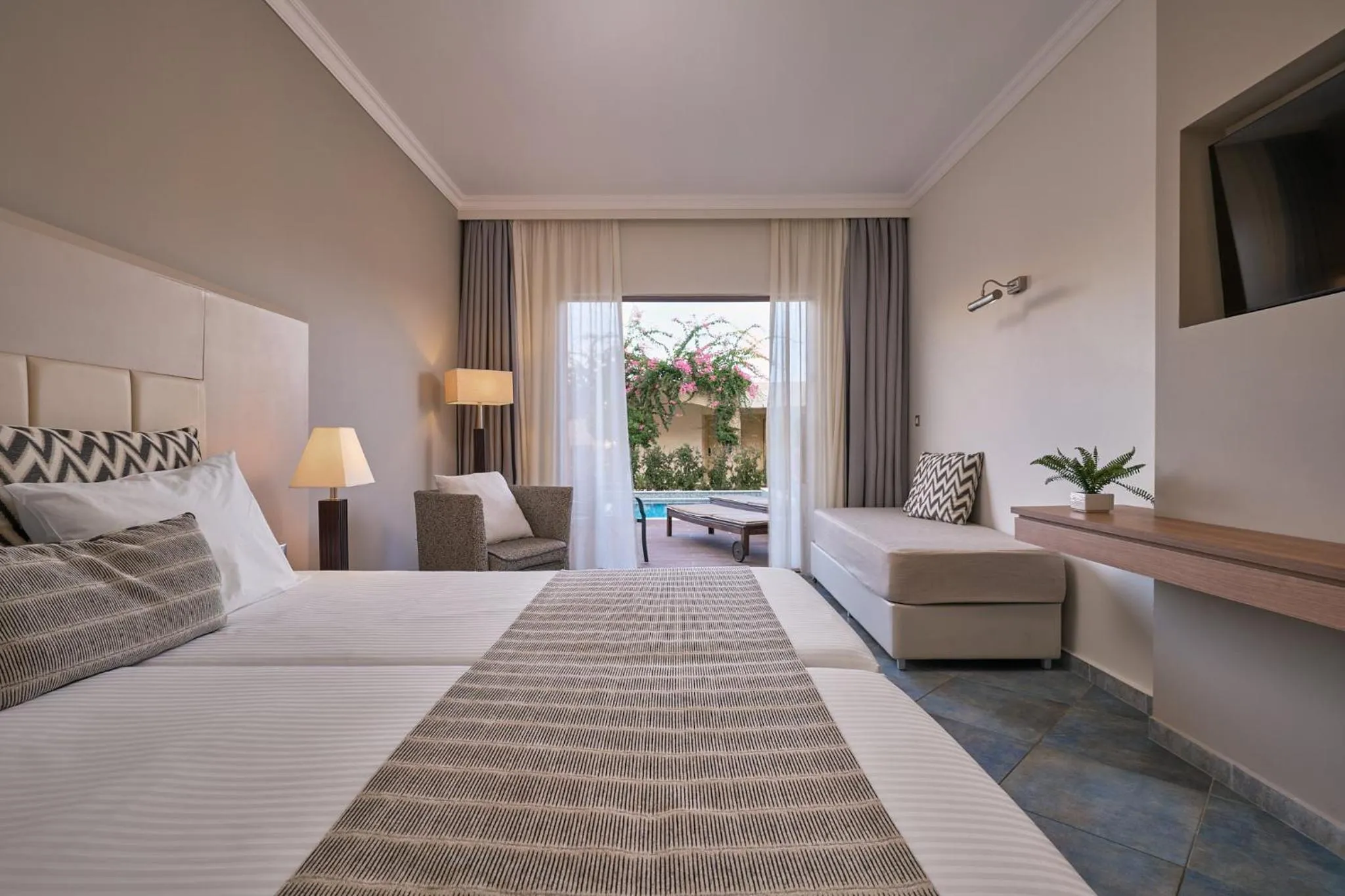 Bedroom, Bed in Lindos Imperial Resort & Spa