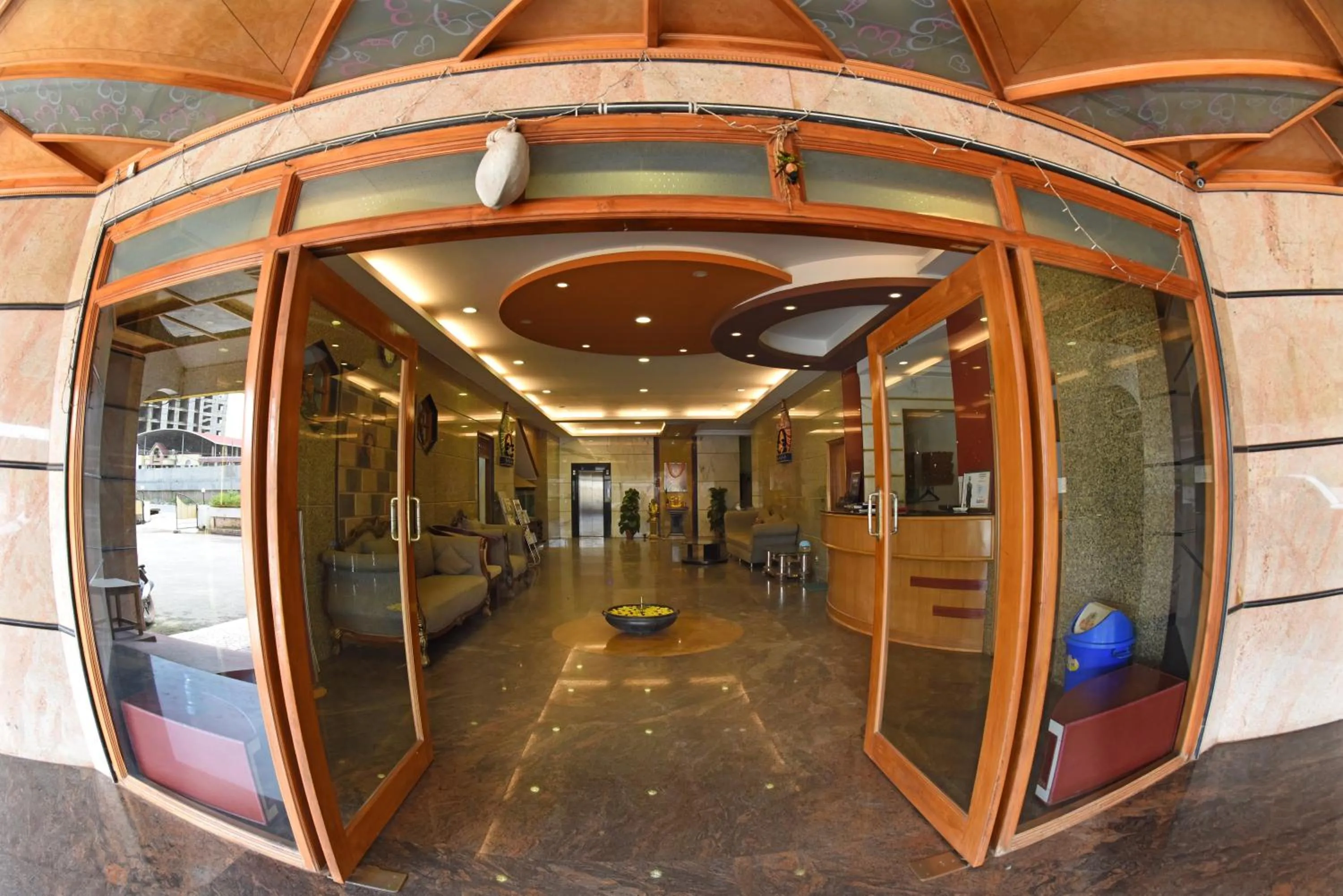 Property building in Hotel Sharada International