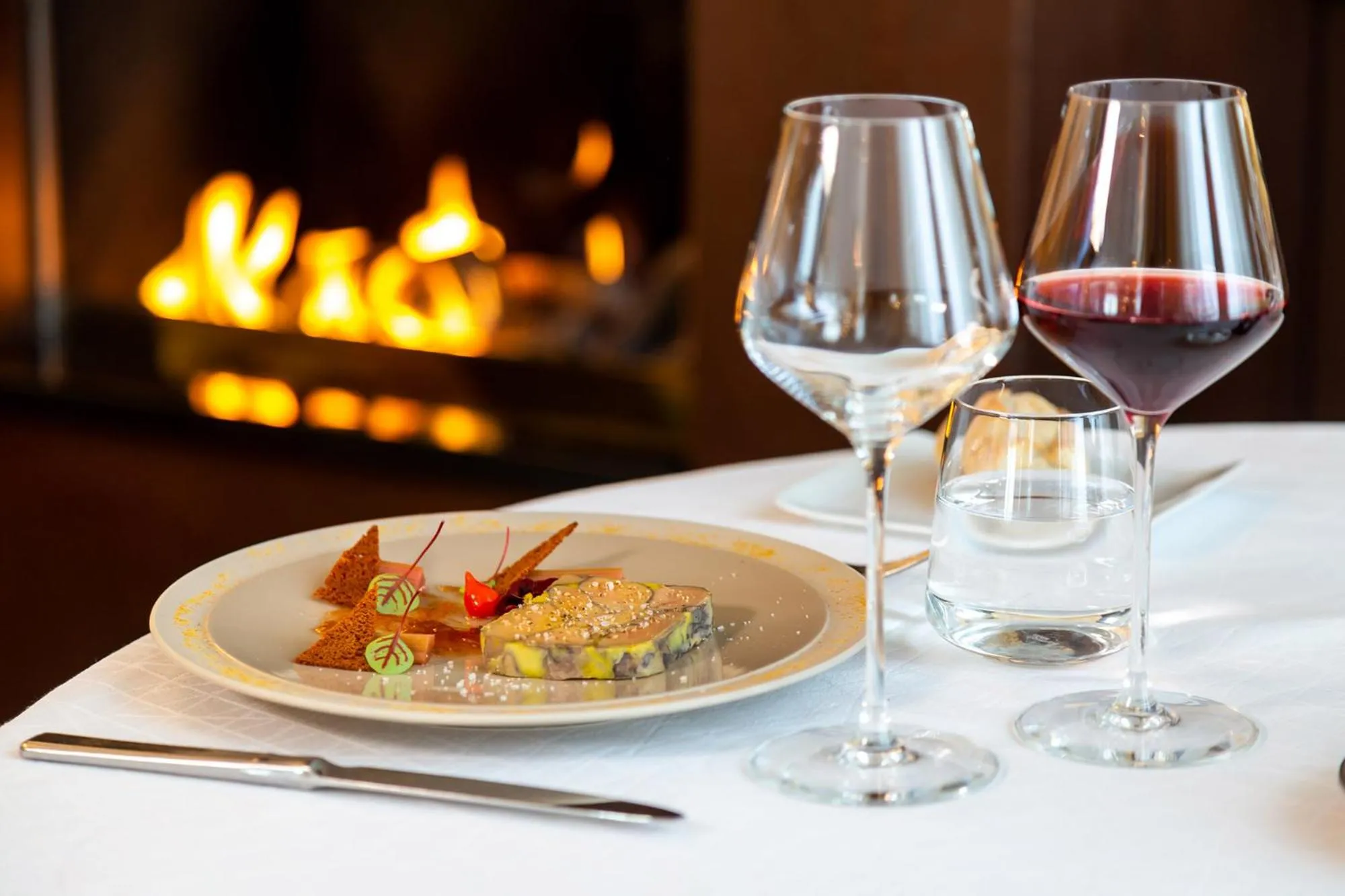 Food close-up in Hôtel Restaurant Famille Bourgeois "La Cote des Monts Damnés"