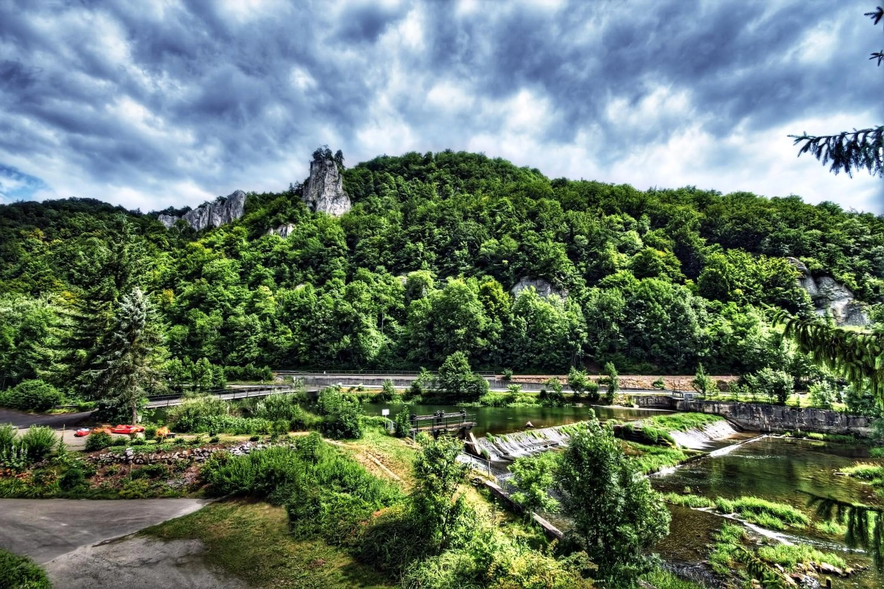 View (from property/room) in Hotel-Gasthof Neumühle
