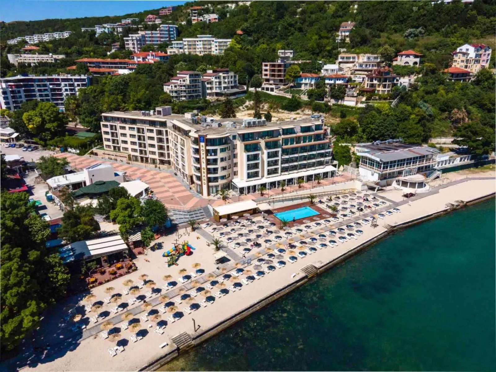 Property building in Royal Grand Hotel and Spa - All Inclusive and Free beach accsess